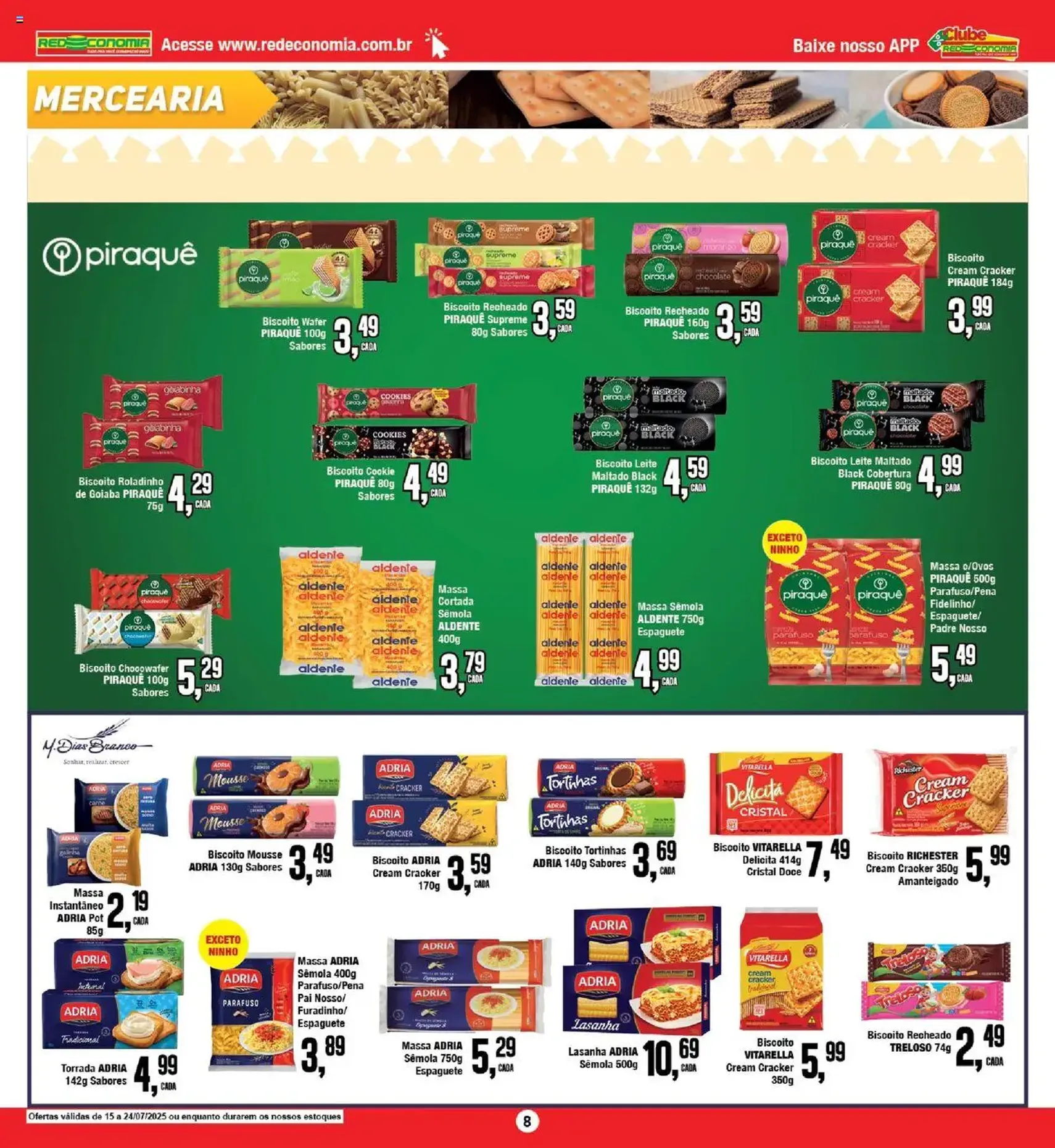 Encarte RedEconomia - folheto válido a partir de 15/07/2025 página 8 de 19