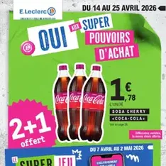 E.Leclerc catalogue de la semaine 16 - Prévisualisation du catalogue valable à partir du 14/04/2026