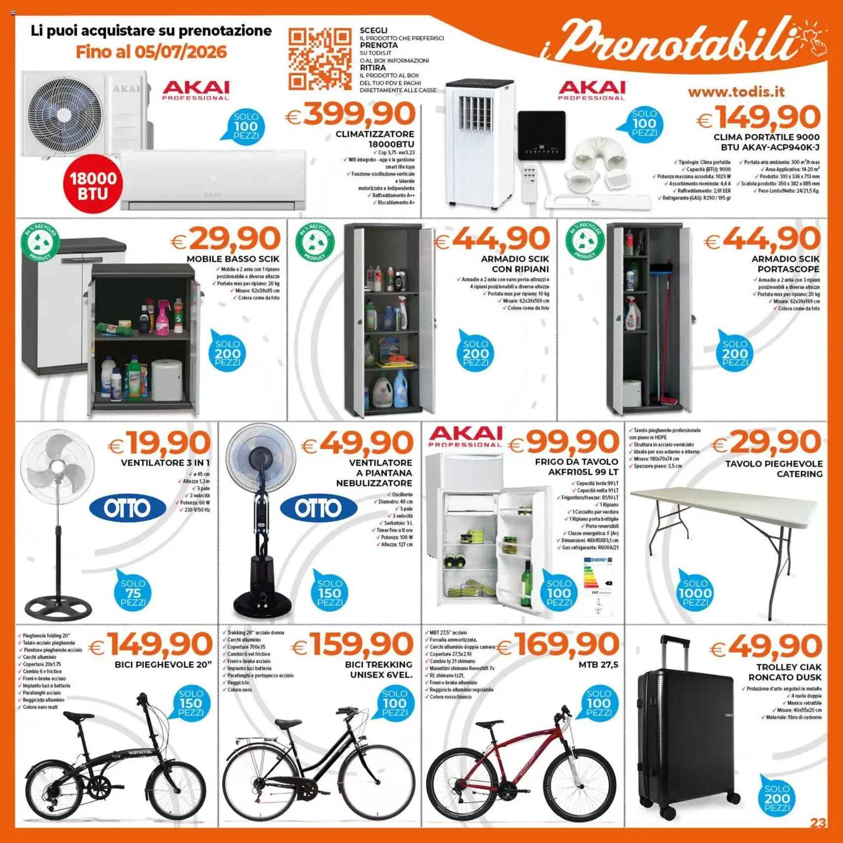 Todis volantino - volantino valido dal 25/06/2026 pagina 23 di 24