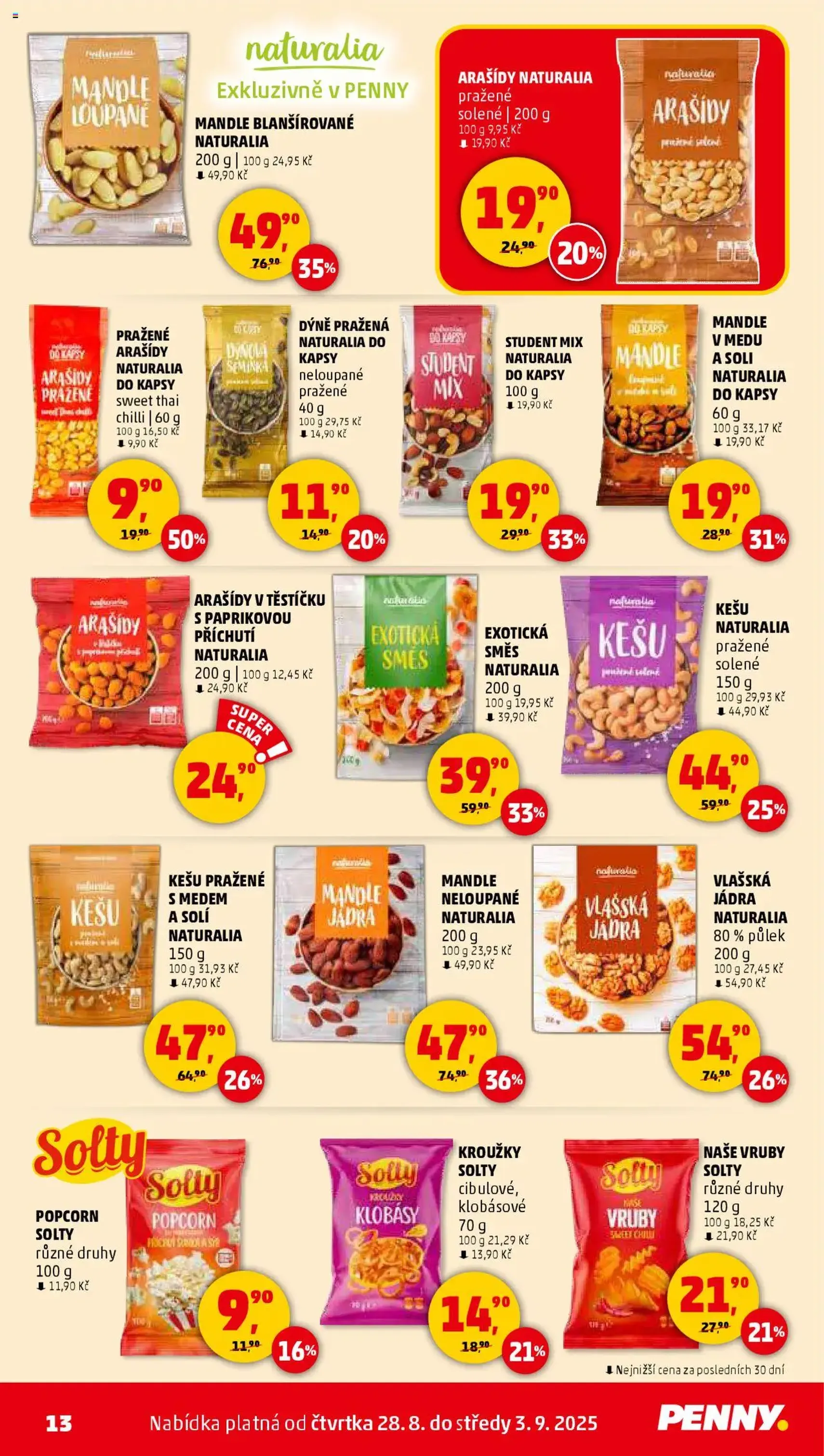 Penny Market leták - Čtvrtečník - platný leták od 28.08.2025 strana 13 z 36 Penny Market leták - Čtvrtečník - platný leták od 28.08.2025 strana 13 z 36