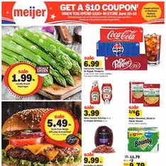 Meijer Weekly Ad - Flyer preview valid from 06/10/2026