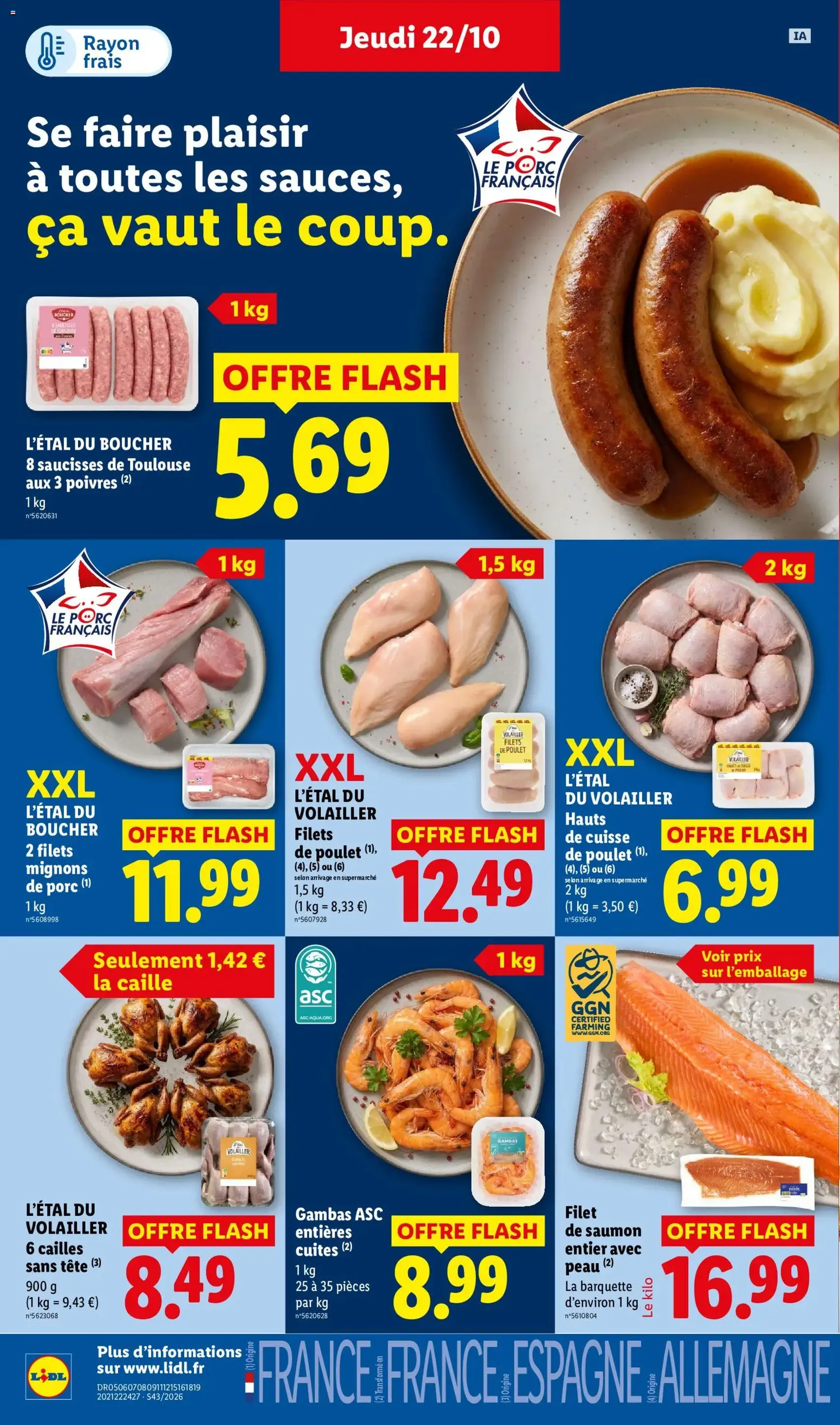 LIDL catalogue - brochure valable à partir du 22/10/2026, page 10 sur 66