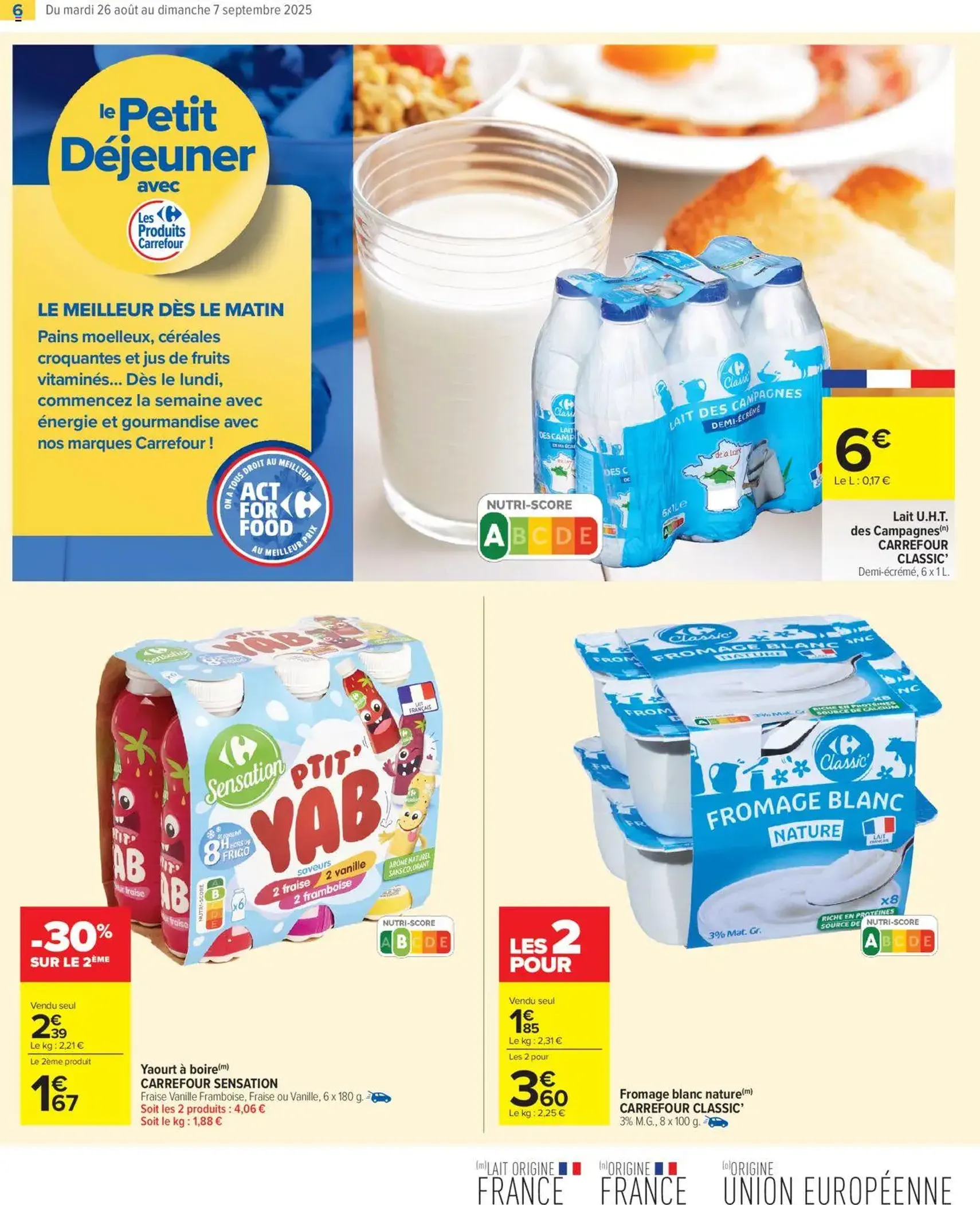Carrefour Market catalogue semaine 35 - brochure valable à partir du 26/08/2025, page 8 sur 22 Carrefour Market catalogue semaine 35 - brochure valable à partir du 26/08/2025, page 8 sur 22