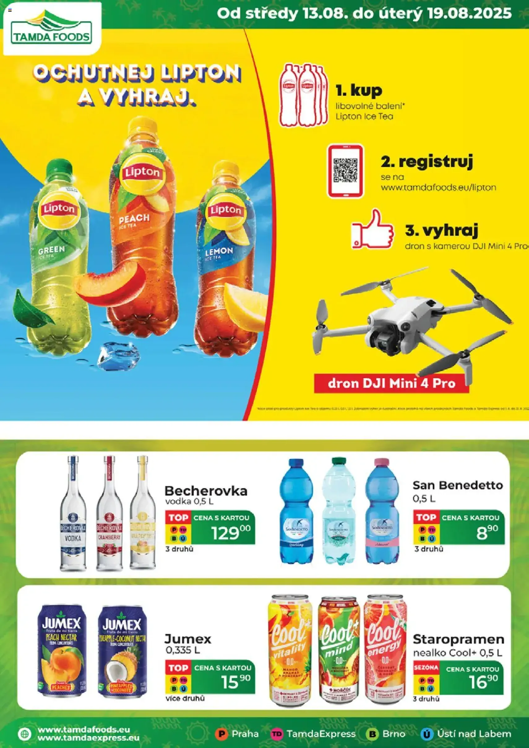 Tamda Foods leták - platný leták od 13.08.2025 strana 1 z 52 Tamda Foods leták - platný leták od 13.08.2025 strana 1 z 52