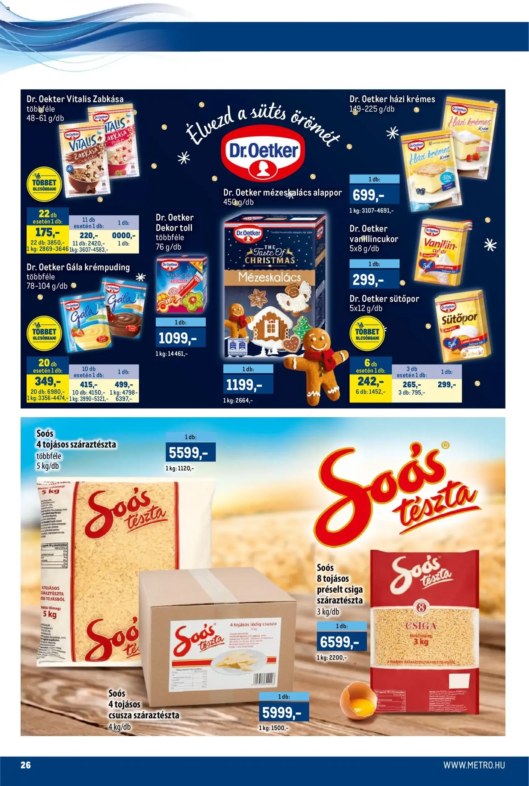 Metro Akciós újság - 2025.11.15. érvényes szórólap 26 oldal 55 oldalból