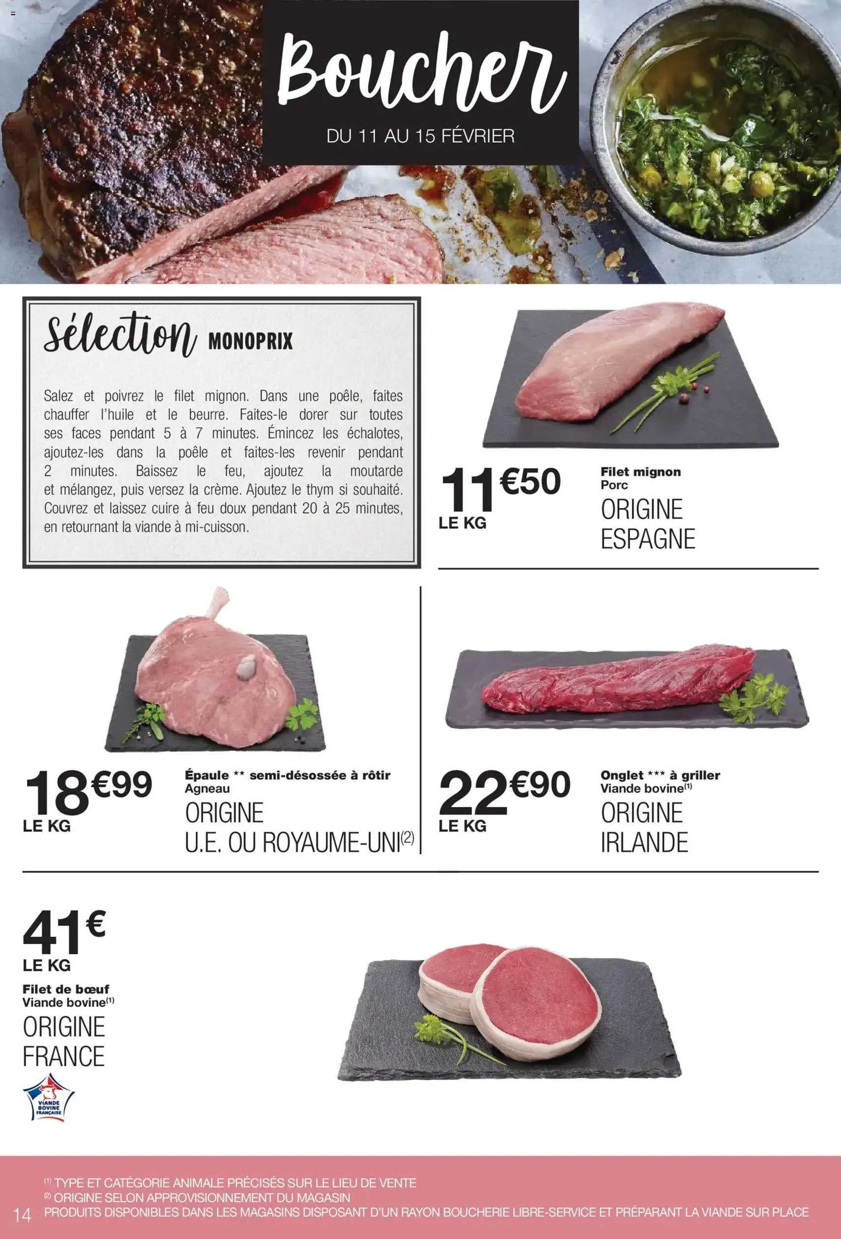 Monoprix catalogue - brochure valable à partir du 03/02/2026, page 14 sur 49