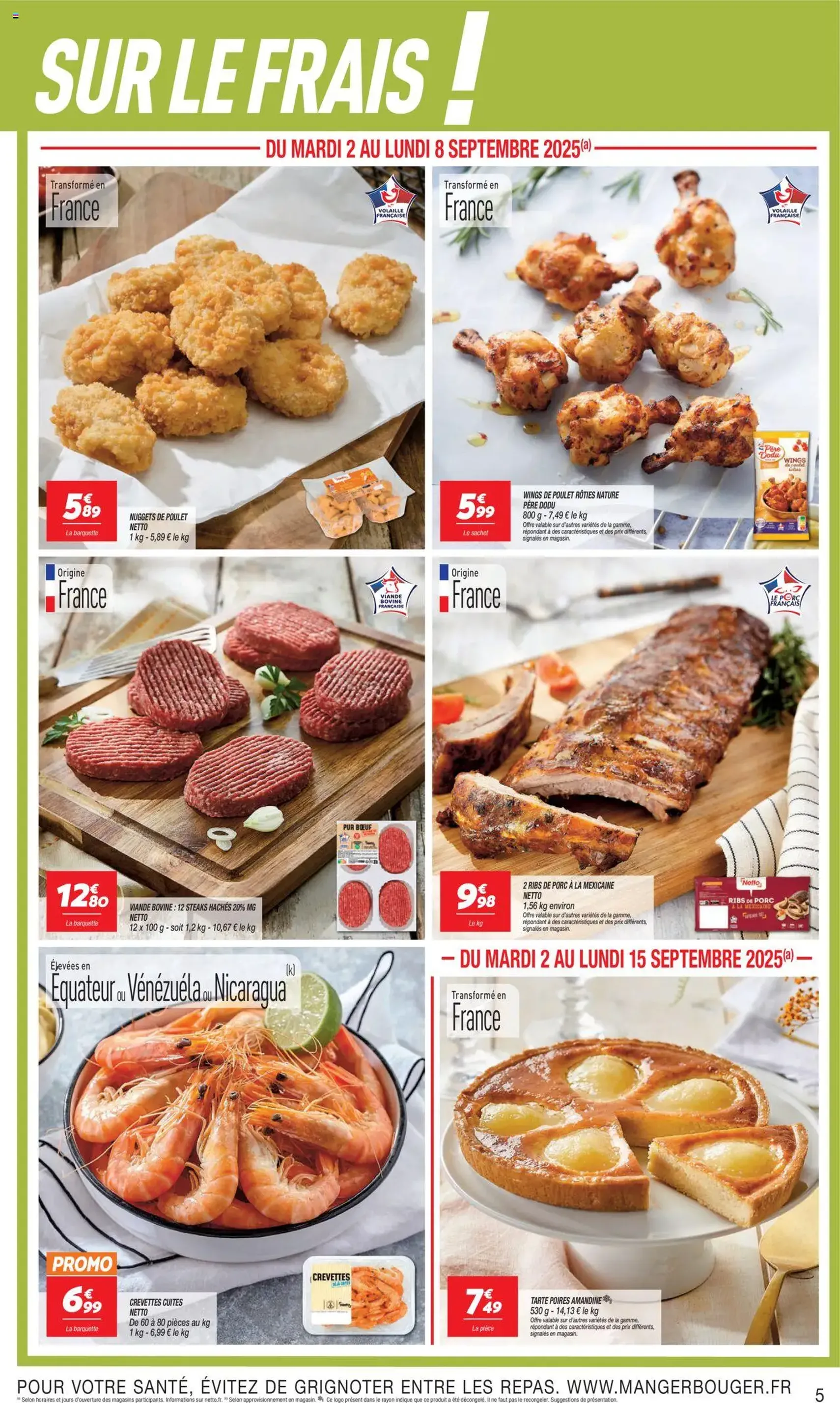 Netto catalogue - brochure valable à partir du 02/09/2025, page 5 sur 8 Netto catalogue - brochure valable à partir du 02/09/2025, page 5 sur 8