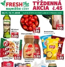 Fresh Leták - náhľad letáku platný od 06.11.2025
