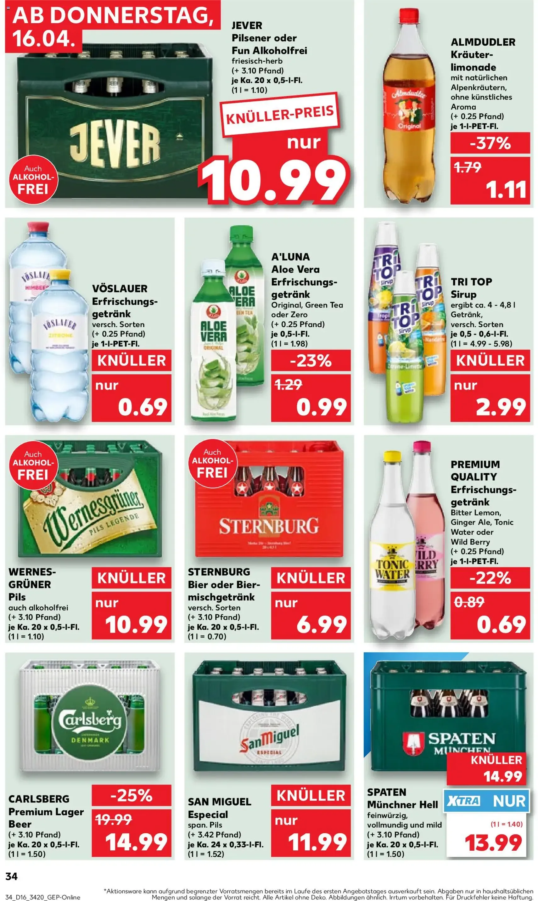 Kaufland Prospekt - Gültiger Prospekt ab 16.04.2026, Seite 34 von insgesamt 58