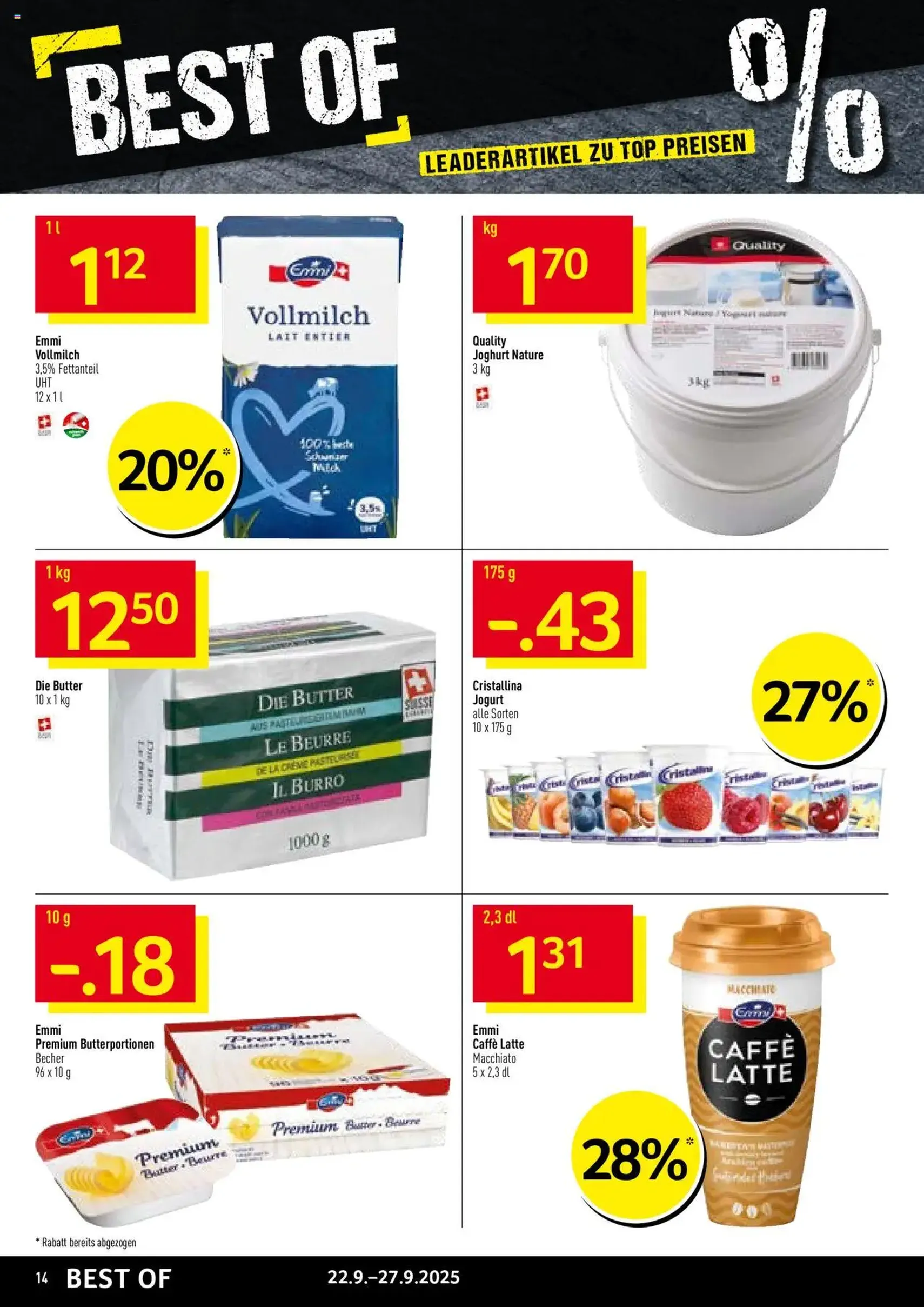 Prodega Aktionen - Gültiger Prospekt ab 22.09.2025, Seite 14 von insgesamt 36