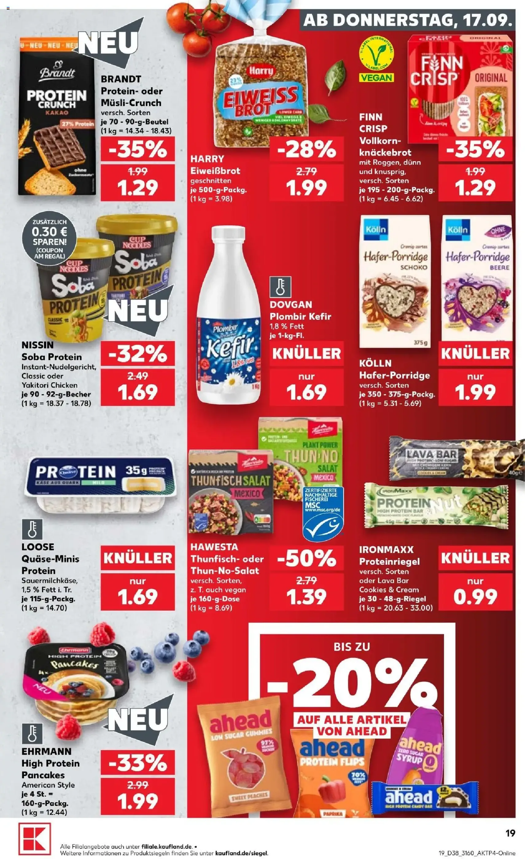 Kaufland Prospekt - Gültiger Prospekt ab 17.09.2026, Seite 19 von insgesamt 66