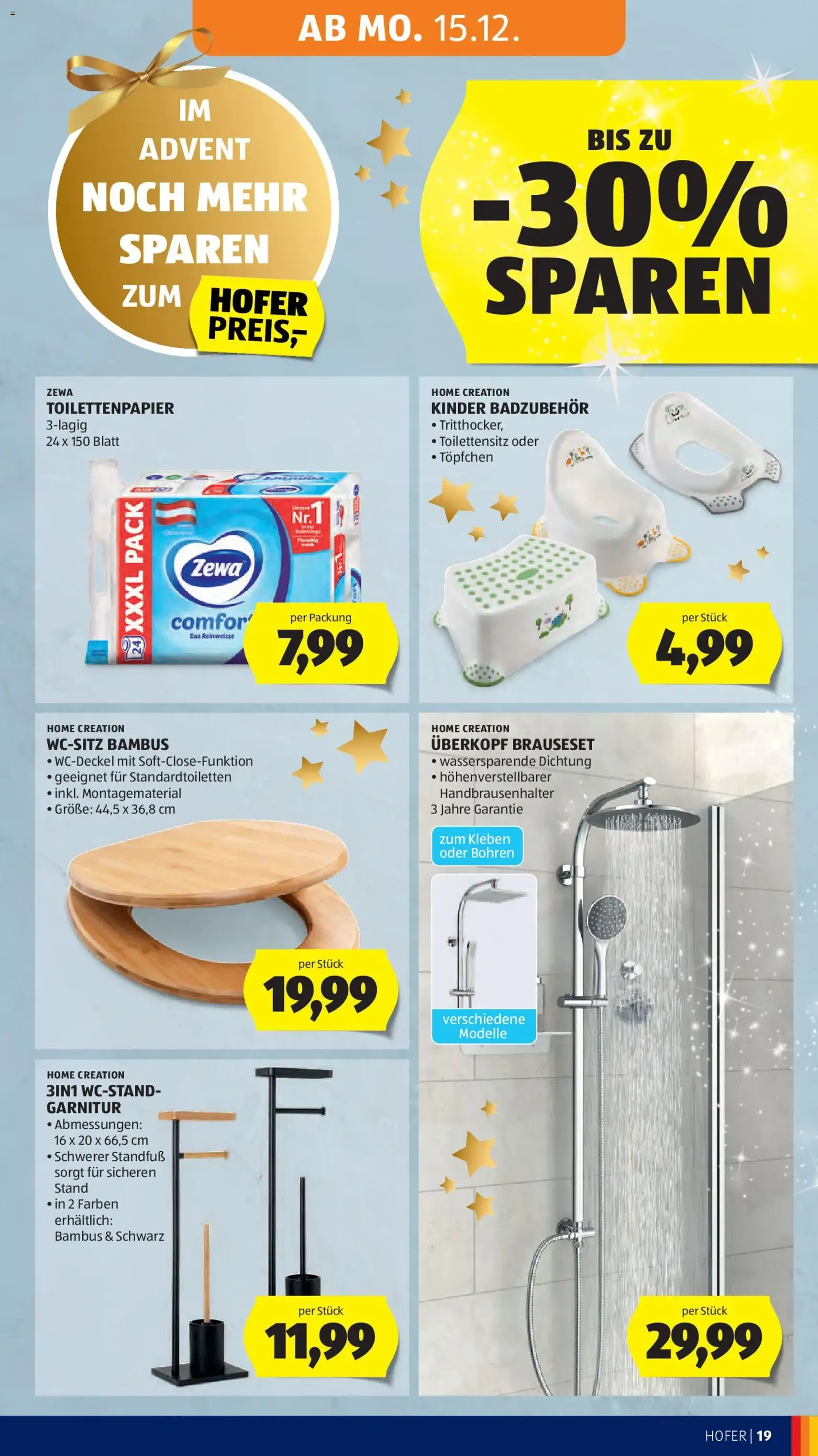 Hofer Flugblatt - Gültiger Prospekt ab 12.12.2025, Seite 31 von insgesamt 53