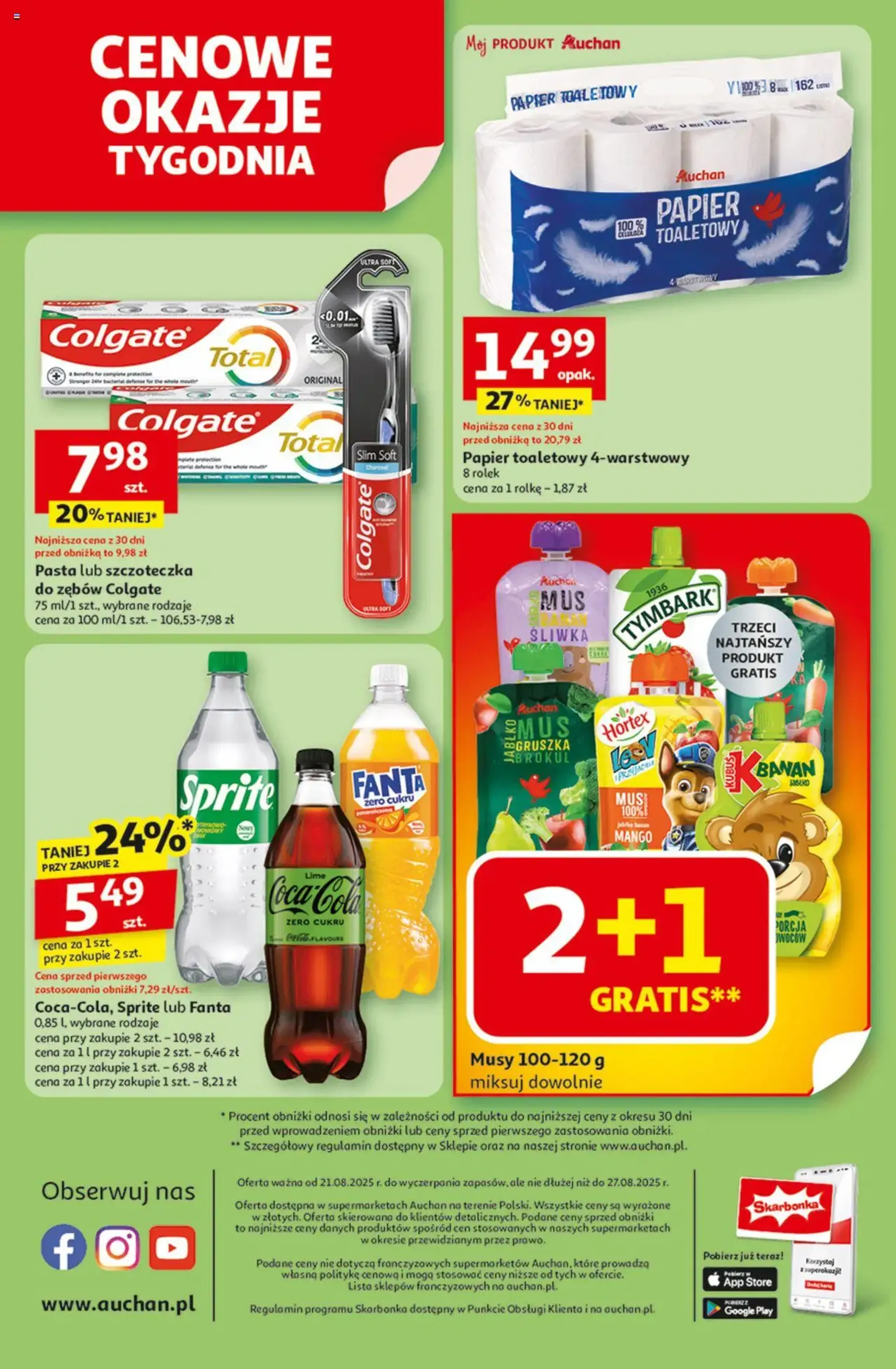 Auchan Gazetka - ważny gazetka od 21.08.2025 strona 8 z 8 Auchan Gazetka - ważny gazetka od 21.08.2025 strona 8 z 8