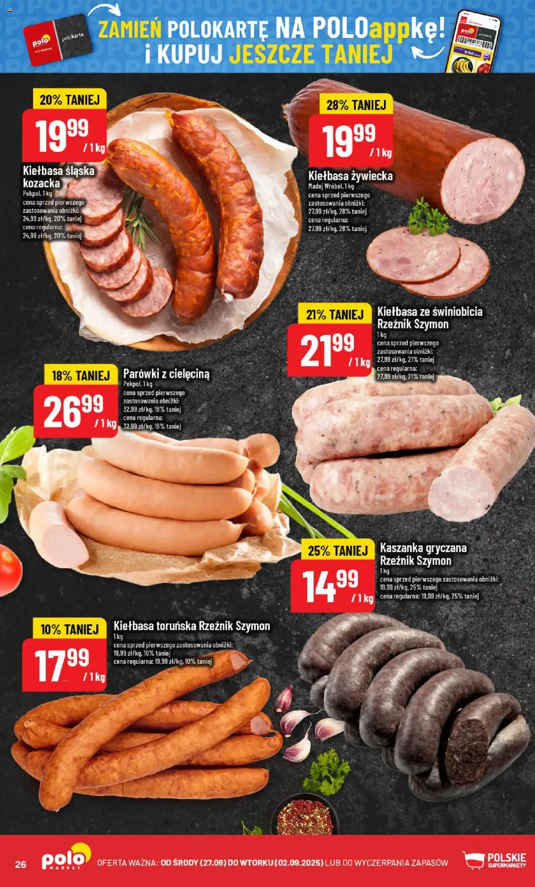 POLOmarket Gazetka - ważny gazetka od 27.08.2025 strona 26 z 78 POLOmarket Gazetka - ważny gazetka od 27.08.2025 strona 26 z 78