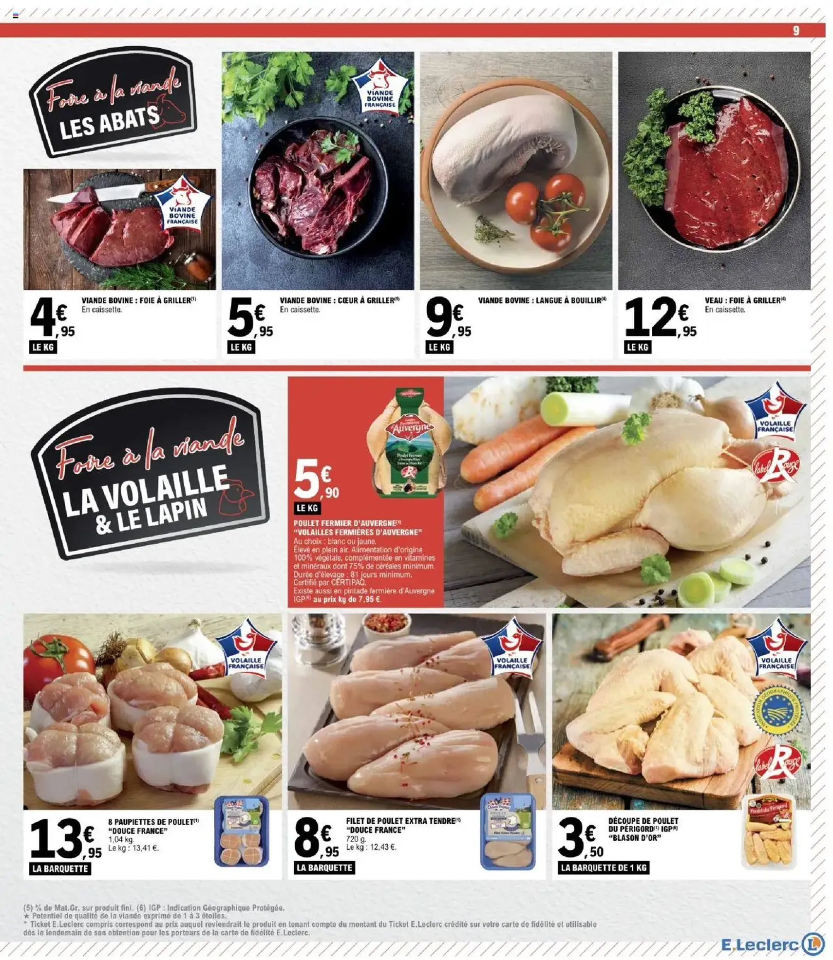 E.Leclerc catalogue semaine 35 - brochure valable à partir du 26/08/2025, page 9 sur 48 E.Leclerc catalogue semaine 35 - brochure valable à partir du 26/08/2025, page 9 sur 48