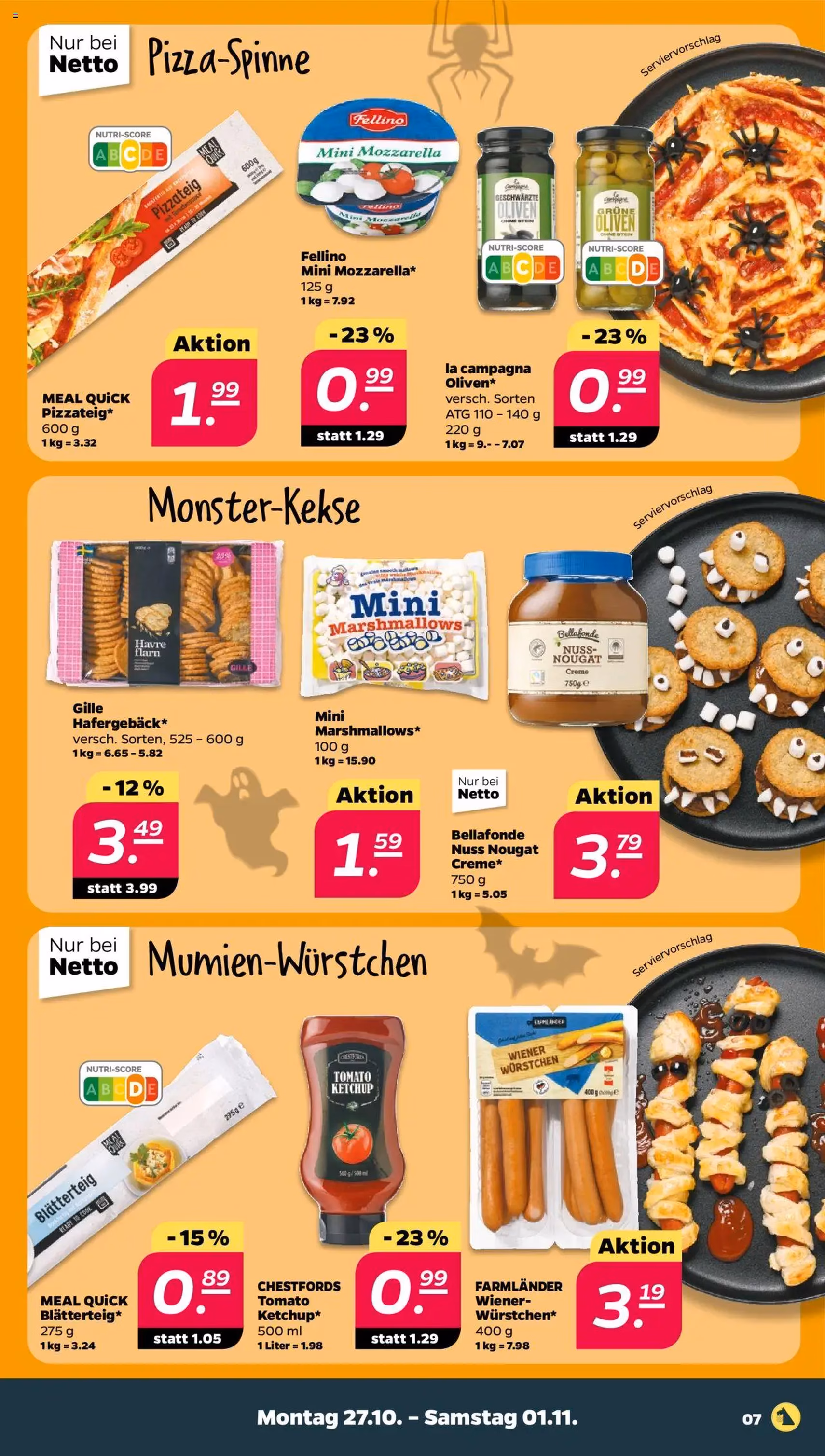 Netto Prospekt - Gültiger Prospekt ab 27.10.2025, Seite 7 von insgesamt 37 Netto Prospekt - Gültiger Prospekt ab 27.10.2025, Seite 7 von insgesamt 37