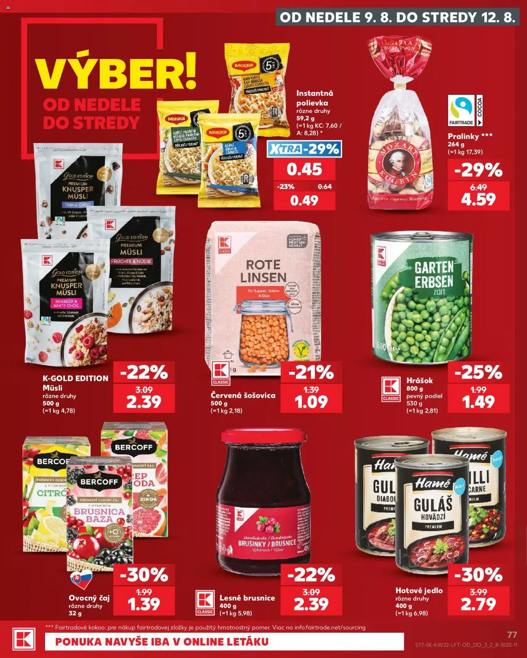 Kaufland SK akciós újság - 2026.08.06. érvényes szórólap 77 oldal 78 oldalból