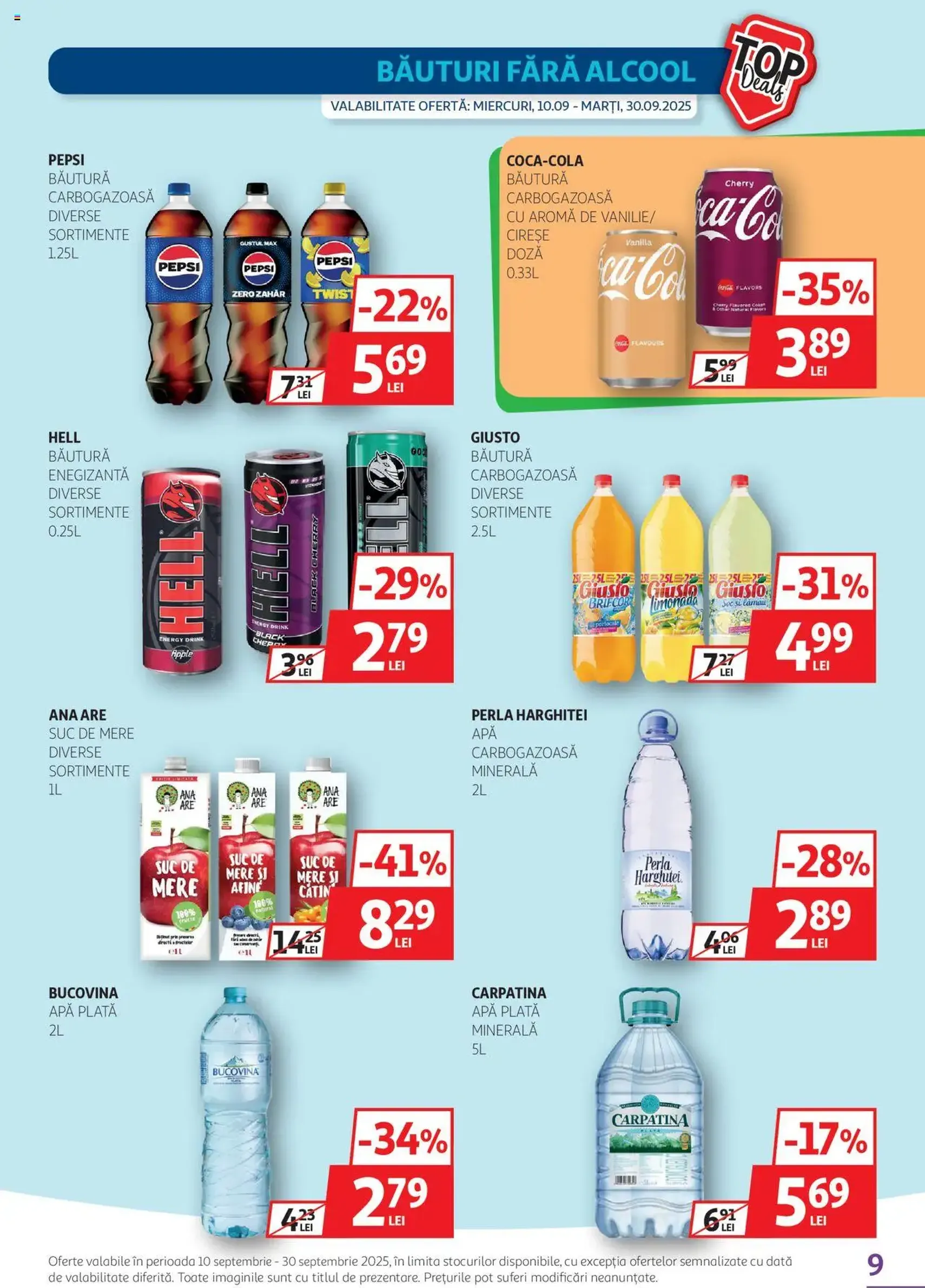 Catalog Auchan - cataloage valabile începând cu 10.09.2025 pagina 9 din 26 Catalog Auchan - cataloage valabile începând cu 10.09.2025 pagina 9 din 26