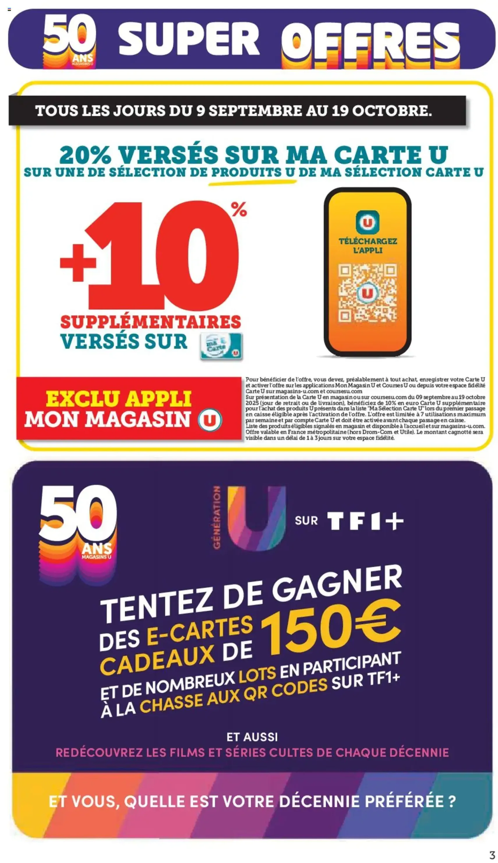 Super U catalogue - brochure valable à partir du 09/09/2025, page 3 sur 32