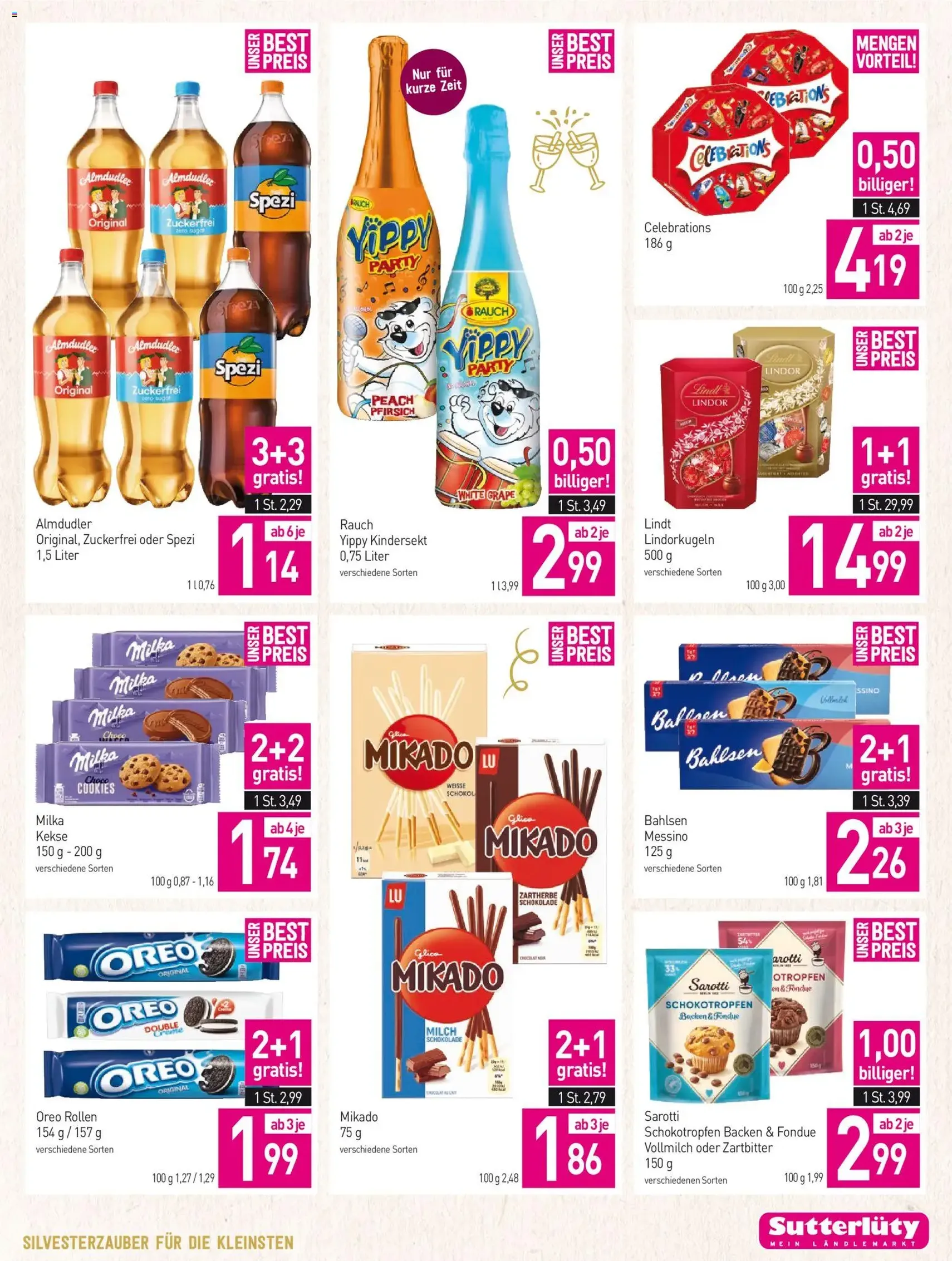 Sutterlüty Flugblatt - Gültiger Prospekt ab 27.12.2025, Seite 25 von insgesamt 28