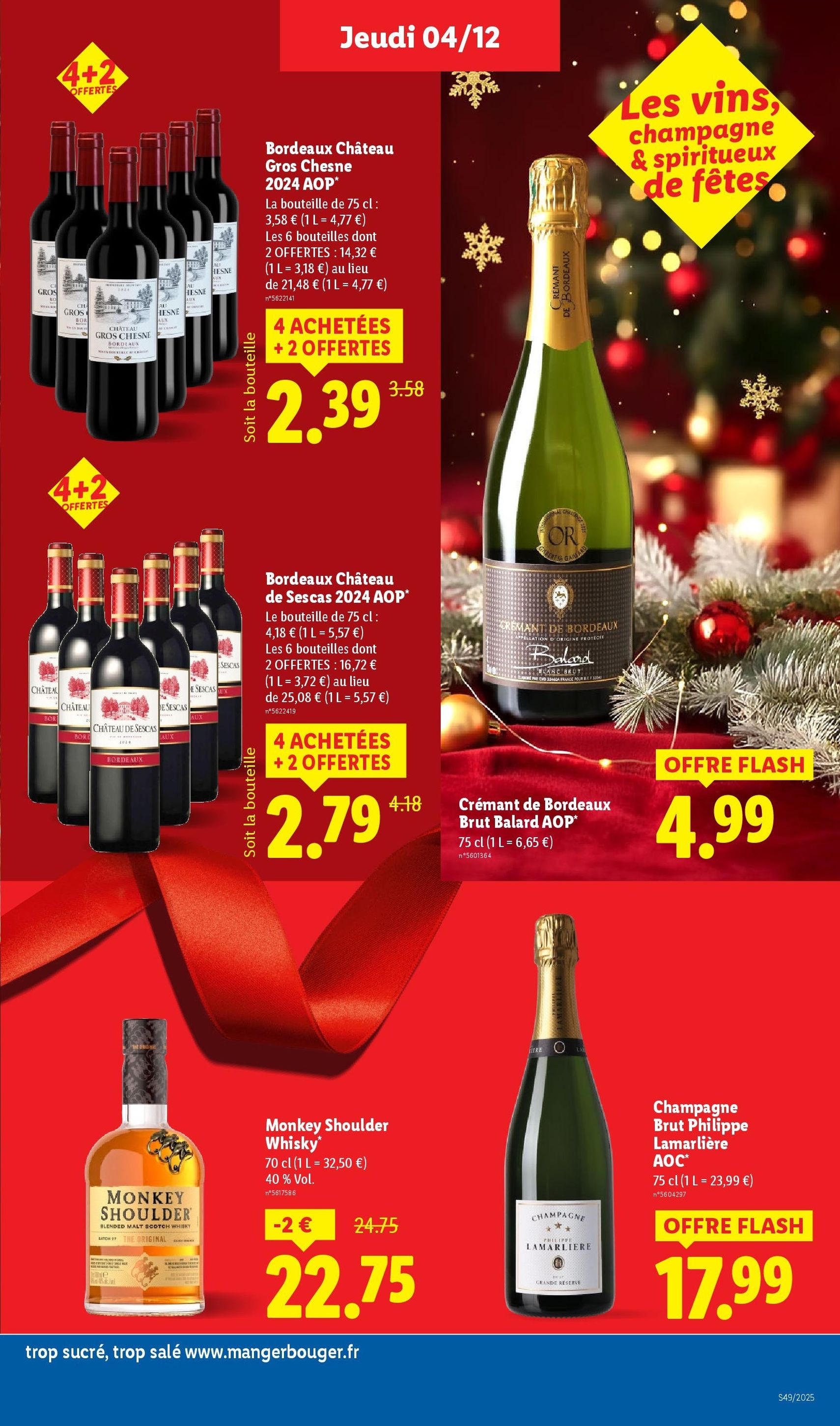 LIDL catalogue semaine 49 - brochure valable à partir du 04/12/2025, page 35 sur 96
