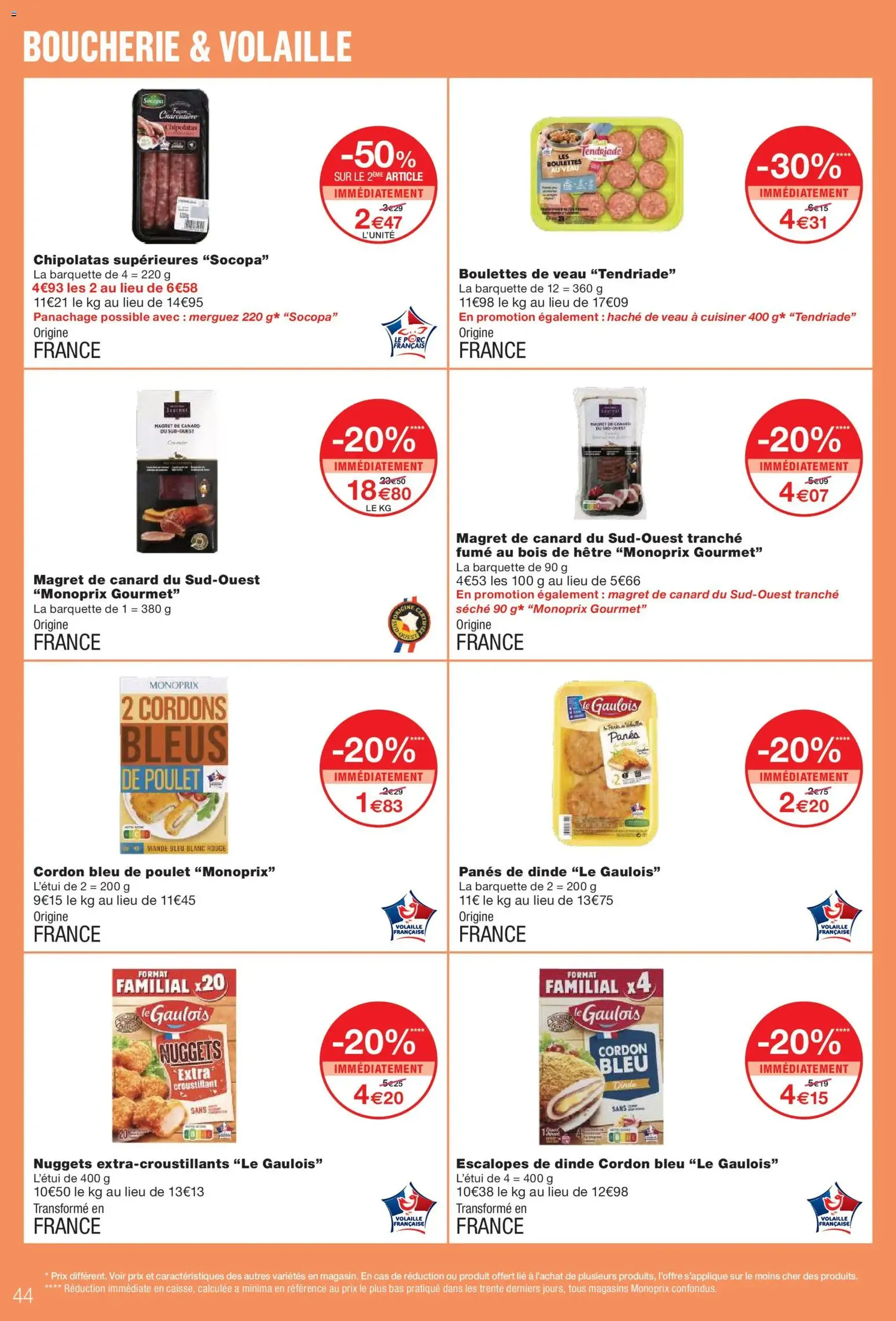 Monoprix catalogue - brochure valable à partir du 18/11/2025, page 44 sur 67