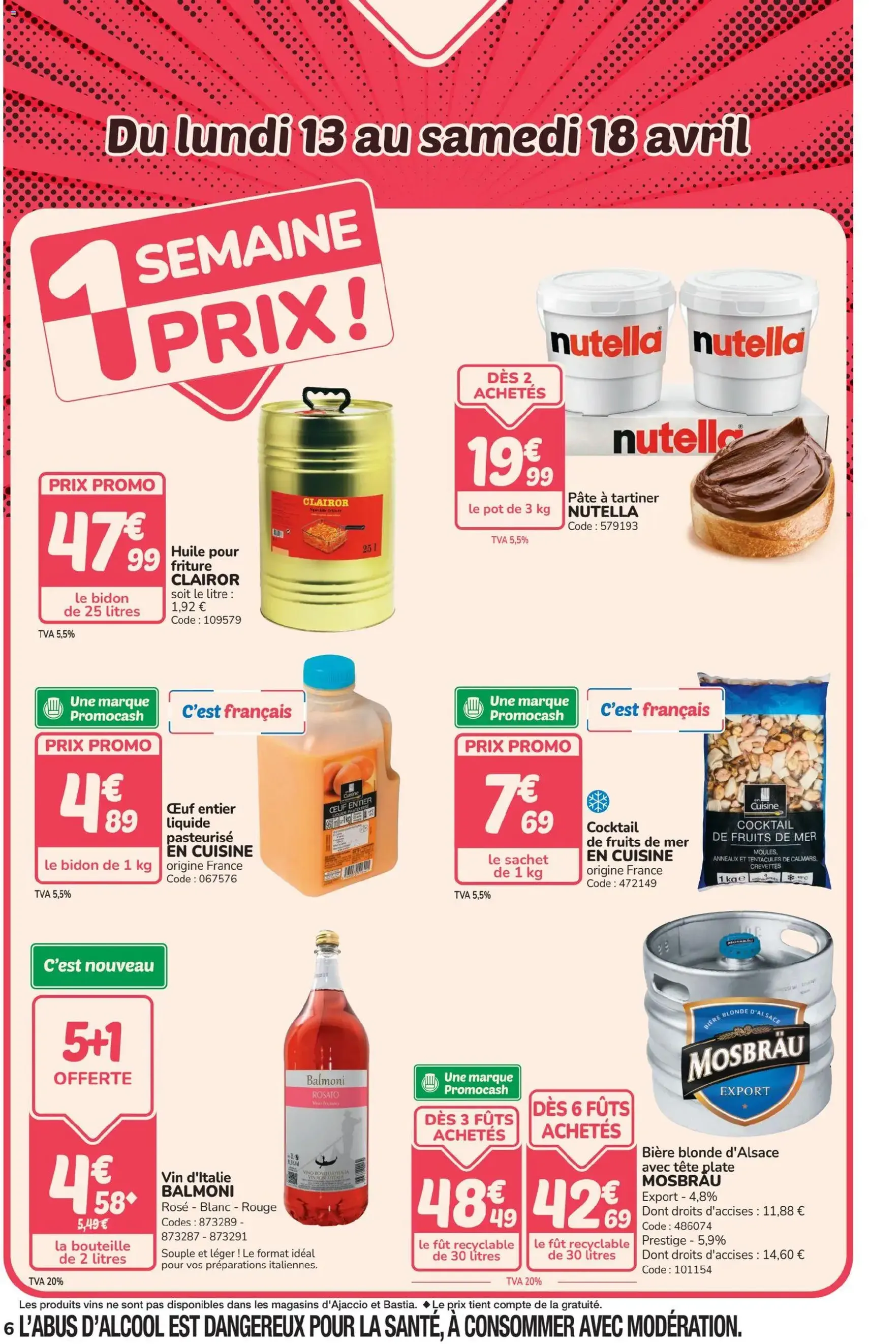 Promocash catalogue - brochure valable à partir du 31/03/2026, page 6 sur 44