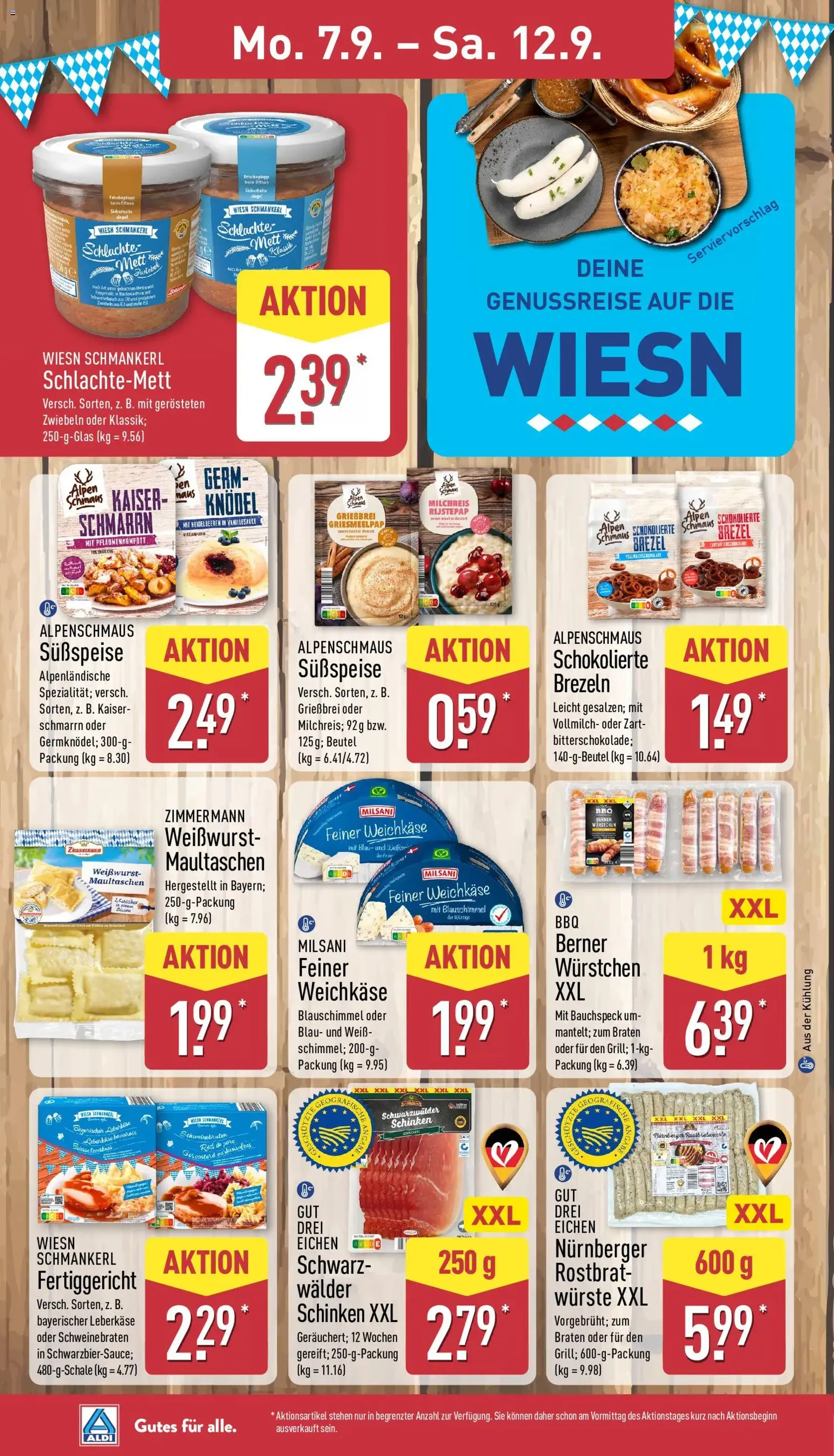 Aldi Prospekt - Gültiger Prospekt ab 07.09.2026, Seite 12 von insgesamt 40
