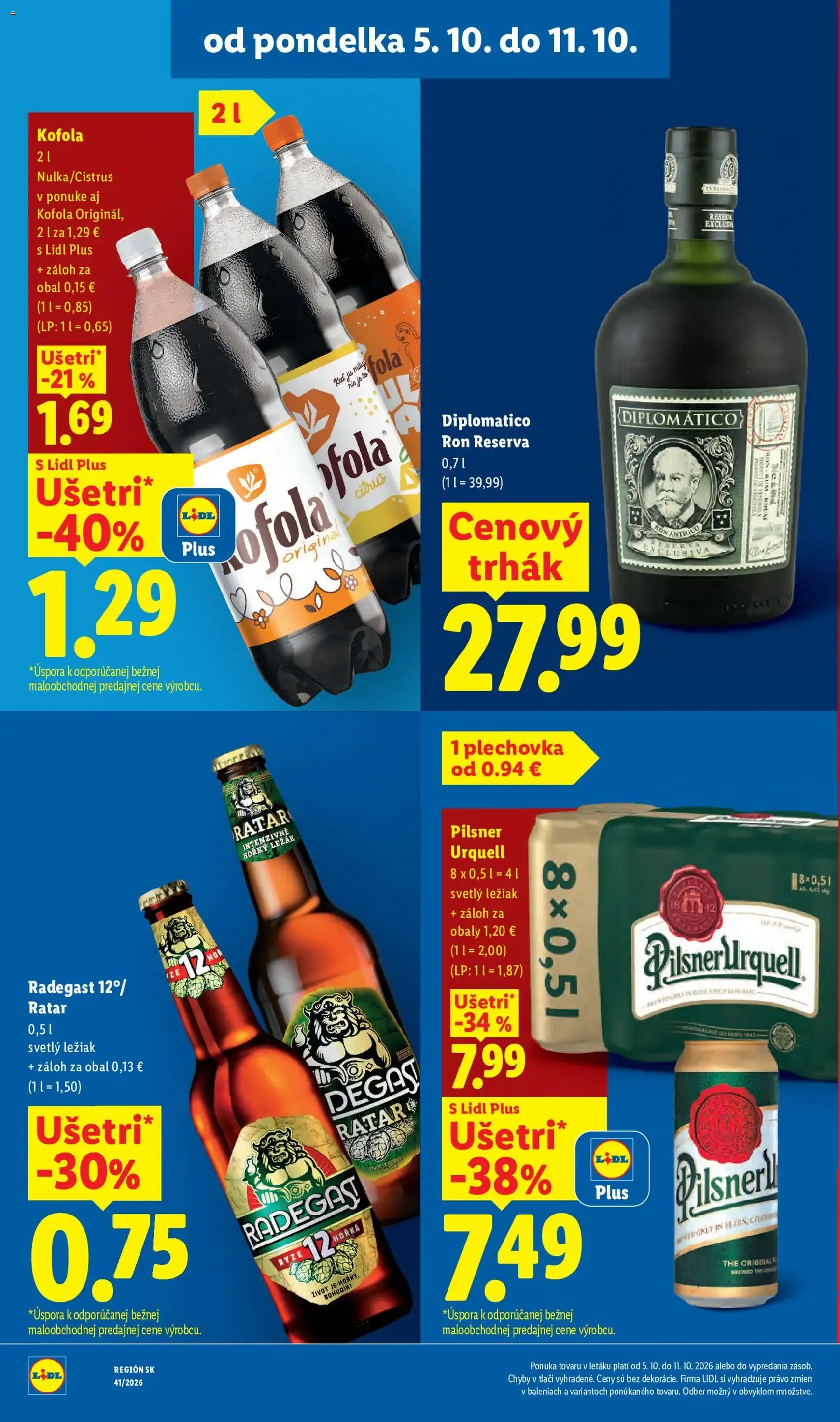 Lidl leták - platný leták od 05.10.2026 strana 20 z 97