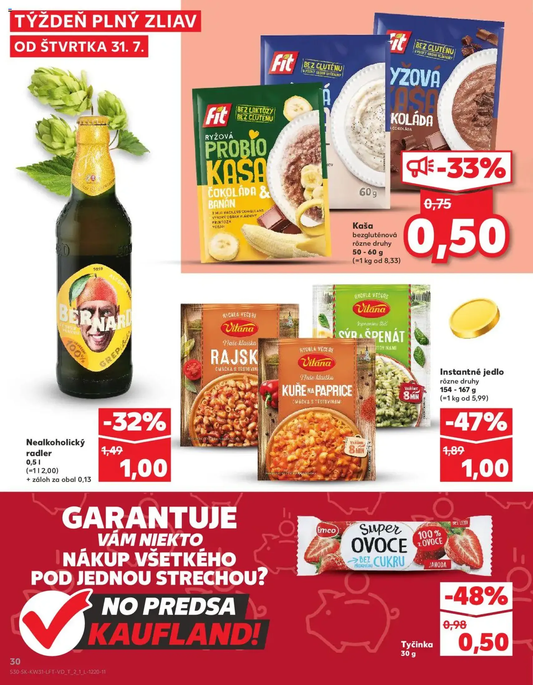 Kaufland Bratislava-Dúbravka - platný leták od 31.07.2025 strana 30 z 76