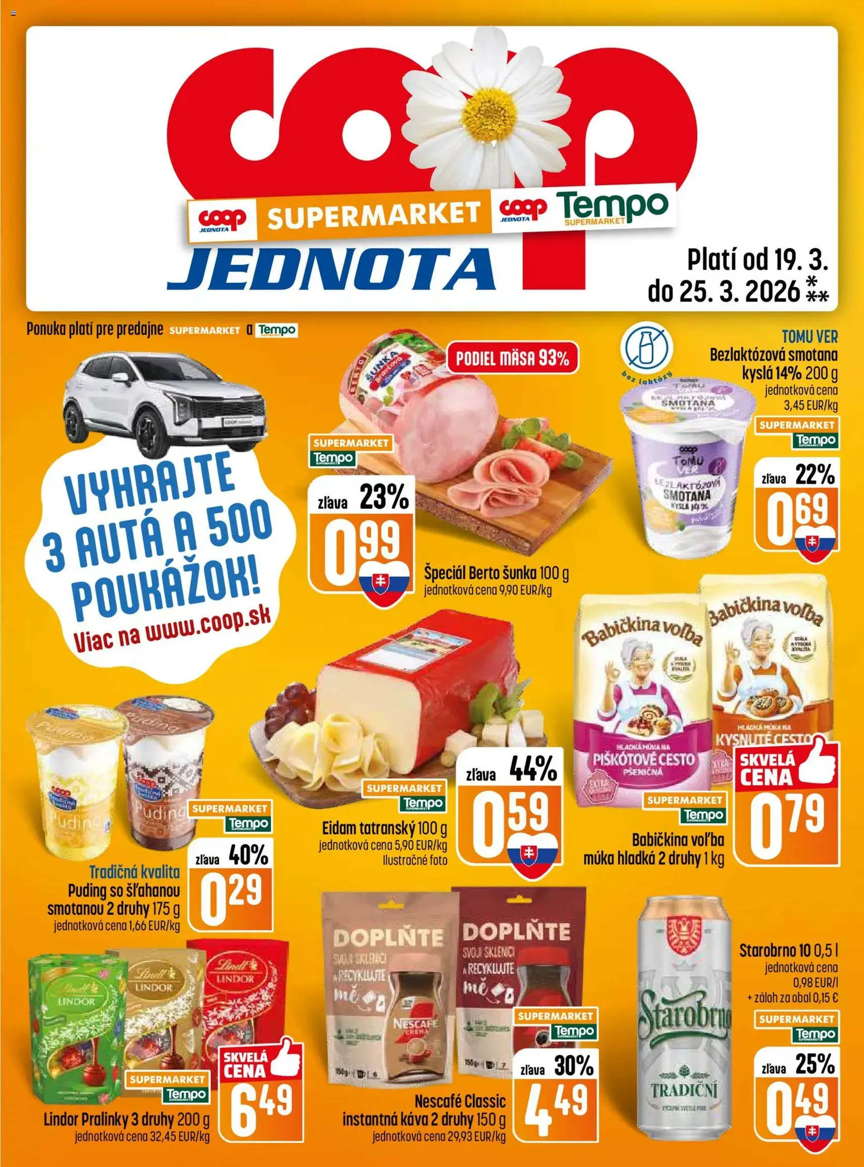 COOP Jednota leták - platný leták od 19.03.2026 strana 15 z 32
