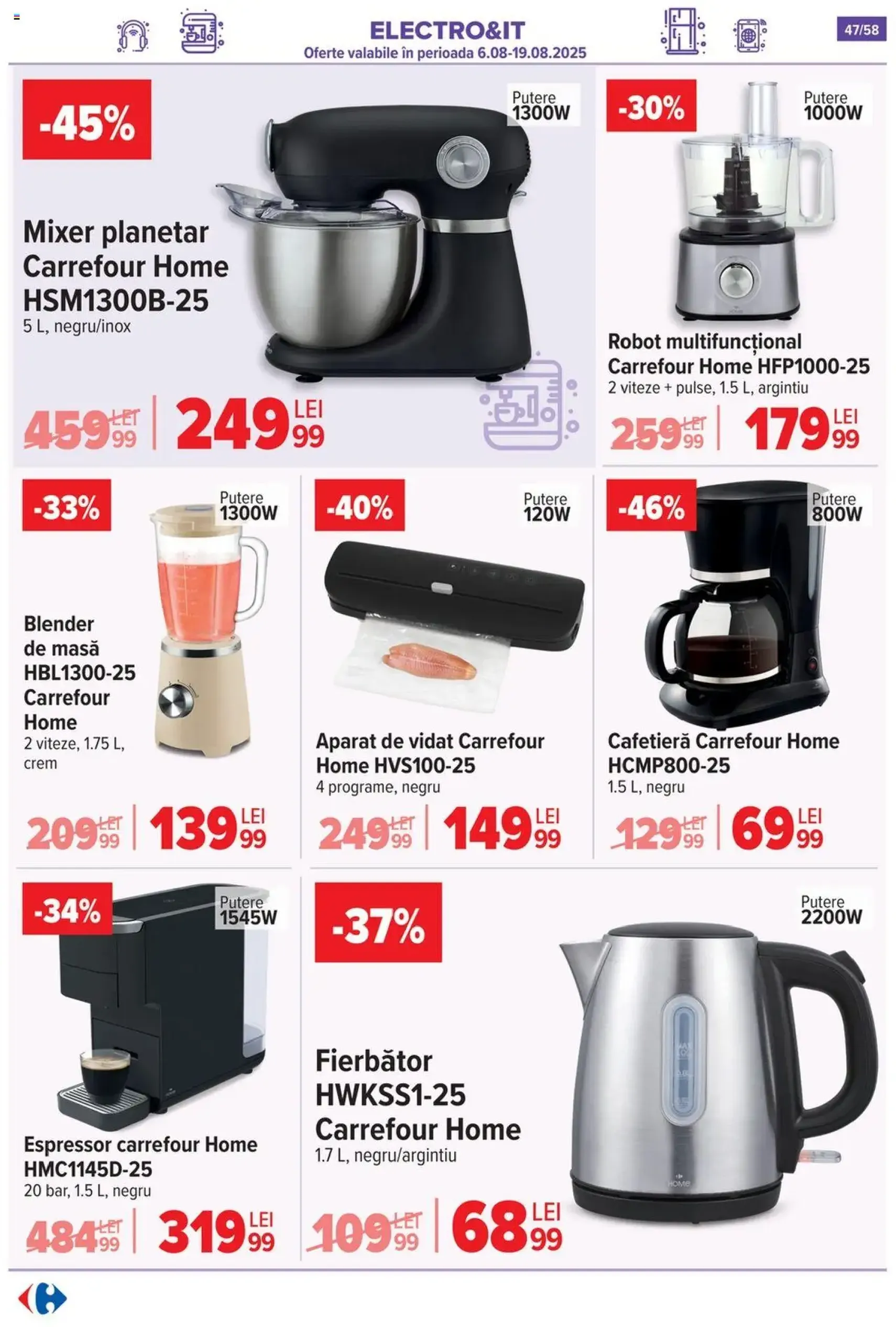 Catalog Carrefour - cataloage valabile începând cu 06.08.2025 pagina 48 din 59 Catalog Carrefour - cataloage valabile începând cu 06.08.2025 pagina 48 din 59