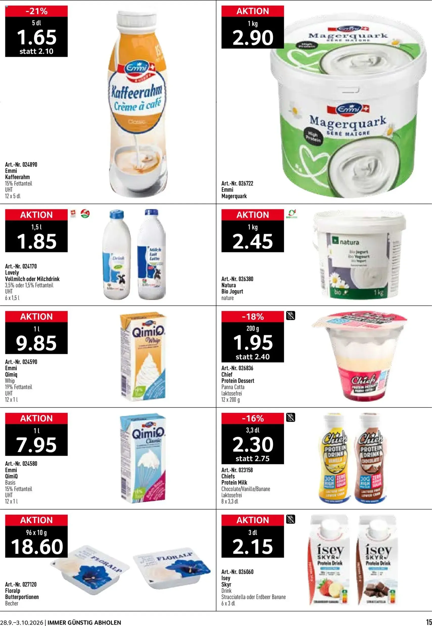 Prodega aktionen - Gültiger Prospekt ab 28.09.2026, Seite 15 von insgesamt 37