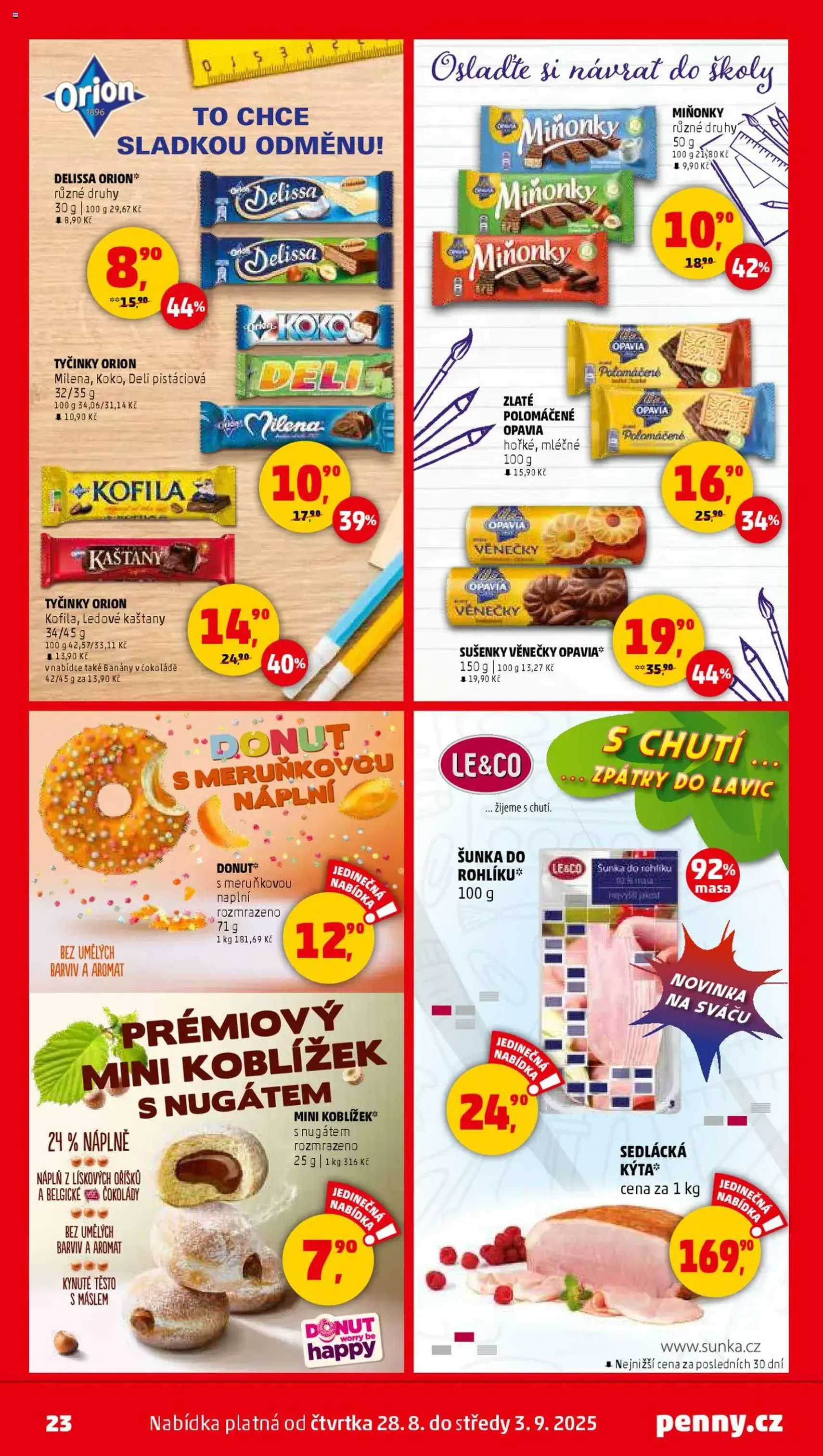 Penny Market leták - Čtvrtečník - platný leták od 28.08.2025 strana 23 z 36 Penny Market leták - Čtvrtečník - platný leták od 28.08.2025 strana 23 z 36