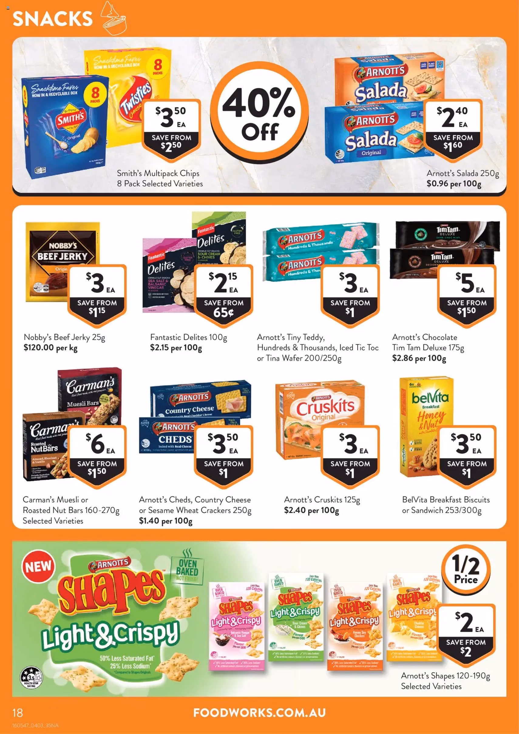 Foodworks catalogue - valid flyer from 04/03/2026, page 18 of 35