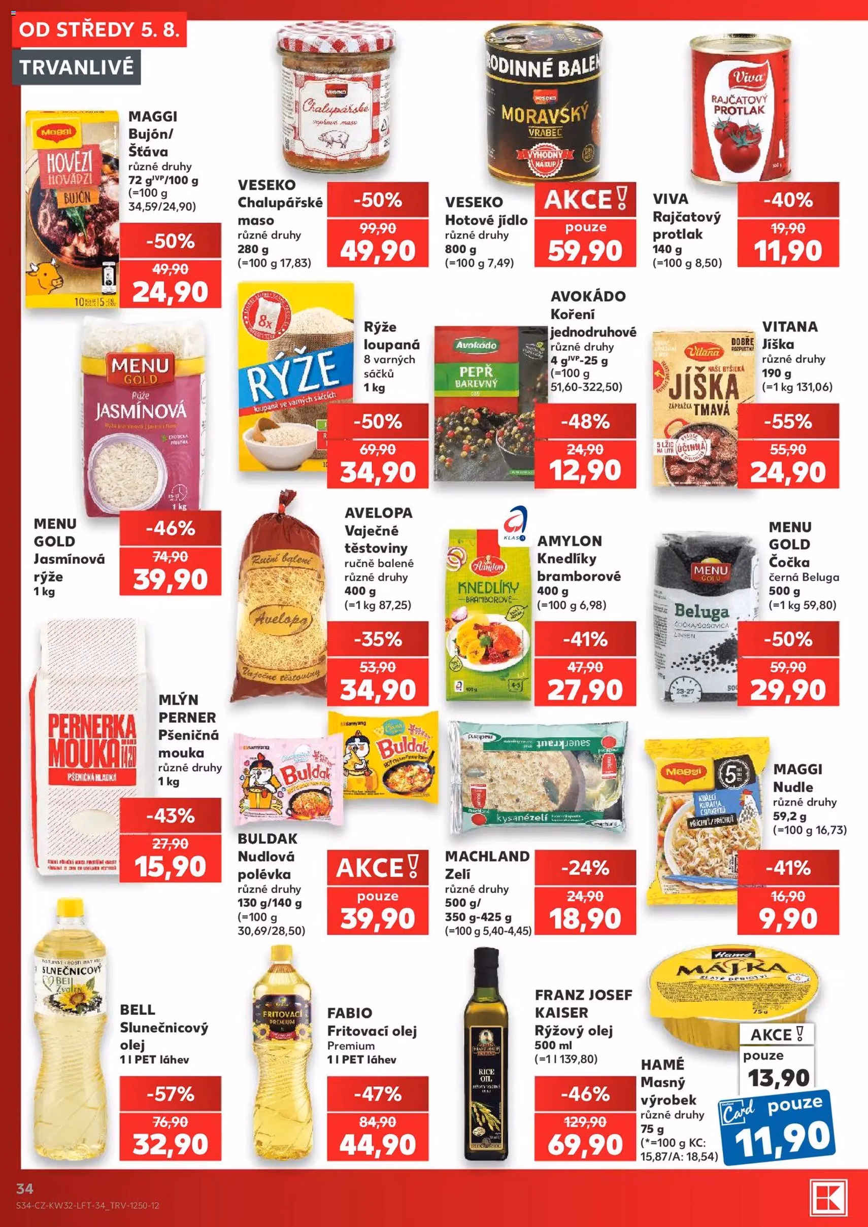 Kaufland leták - platný leták od 05.08.2026 strana 34 z 54