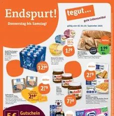 Tegut Prospekt - Prospekt Vorschau gültig ab 15.09.2025
