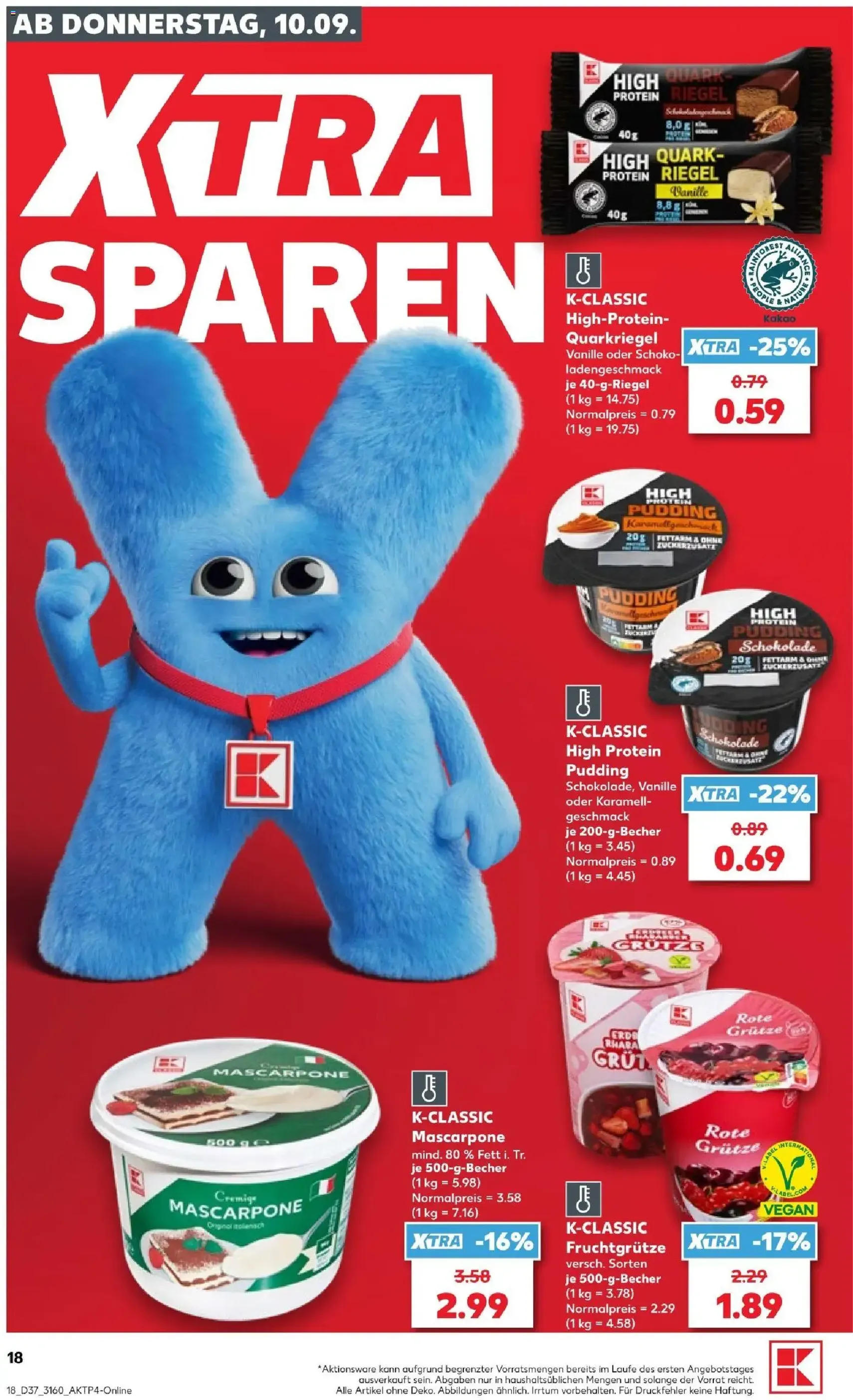 Kaufland Prospekt - Gültiger Prospekt ab 10.09.2026, Seite 18 von insgesamt 66