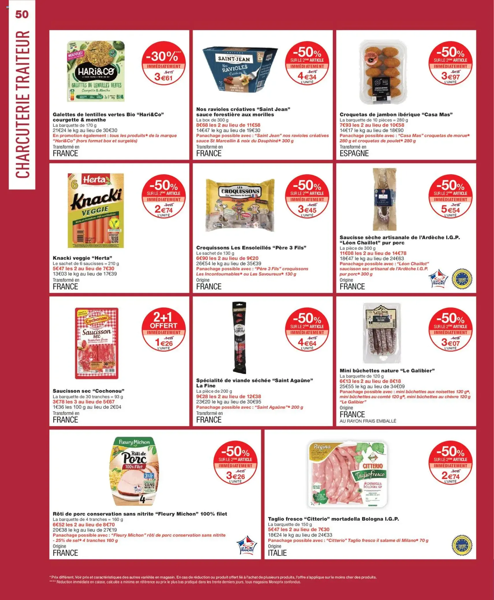 Monoprix catalogue - brochure valable à partir du 03/03/2026, page 50 sur 68