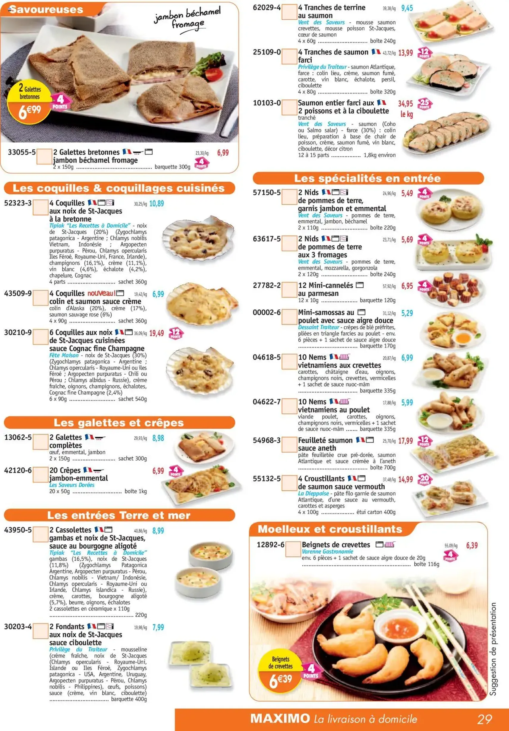 Maximo catalogue - brochure valable à partir du 26/09/2025, page 29 sur 64 Maximo catalogue - brochure valable à partir du 26/09/2025, page 29 sur 64