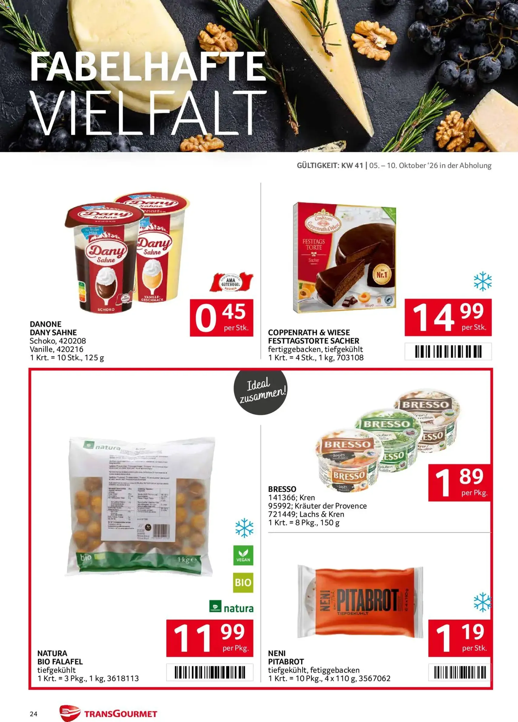 Transgourmet Flugblatt - Gültiger Prospekt ab 05.10.2026, Seite 24 von insgesamt 28