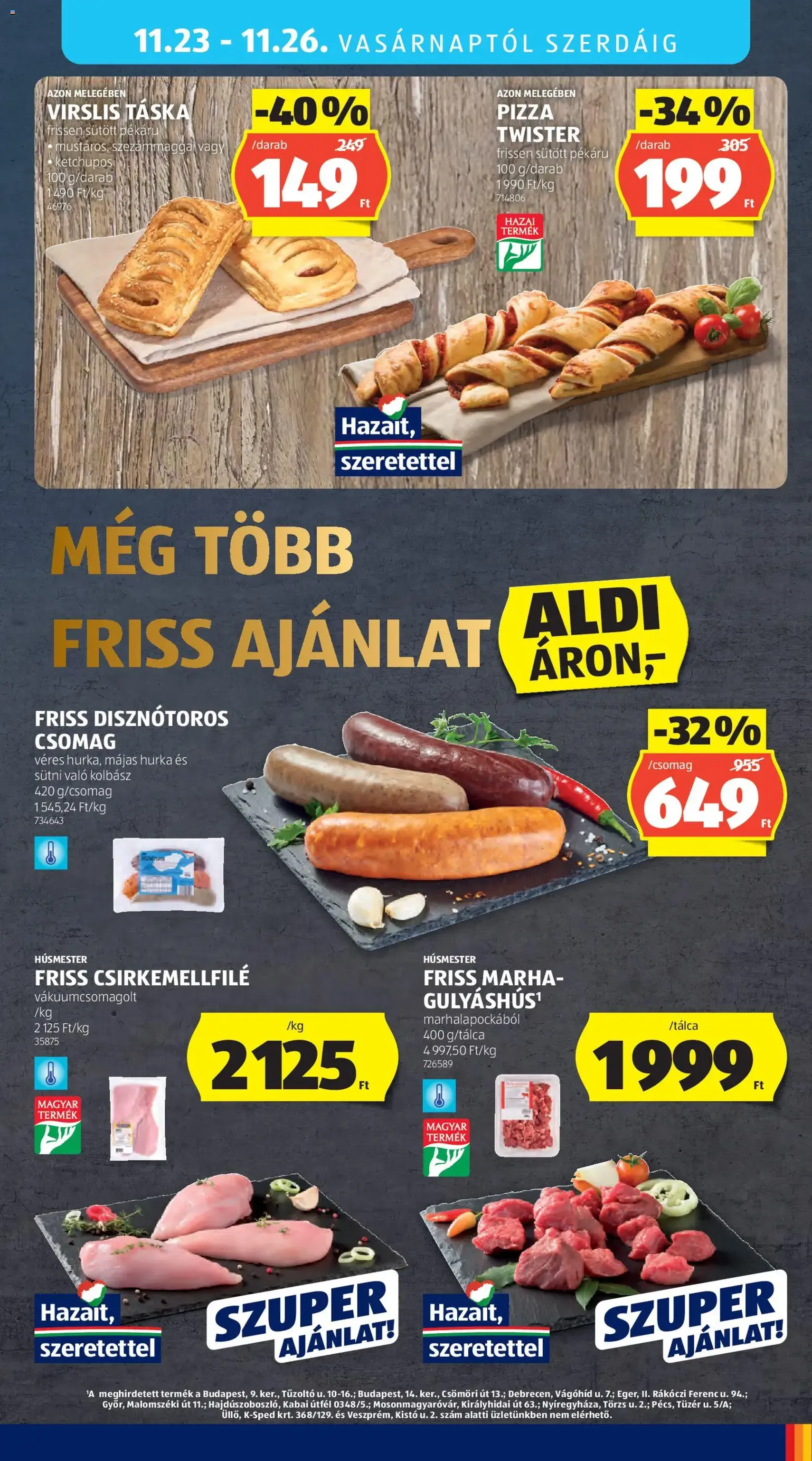 Aldi Akciós újság - 2025.11.20. érvényes szórólap 39 oldal 61 oldalból