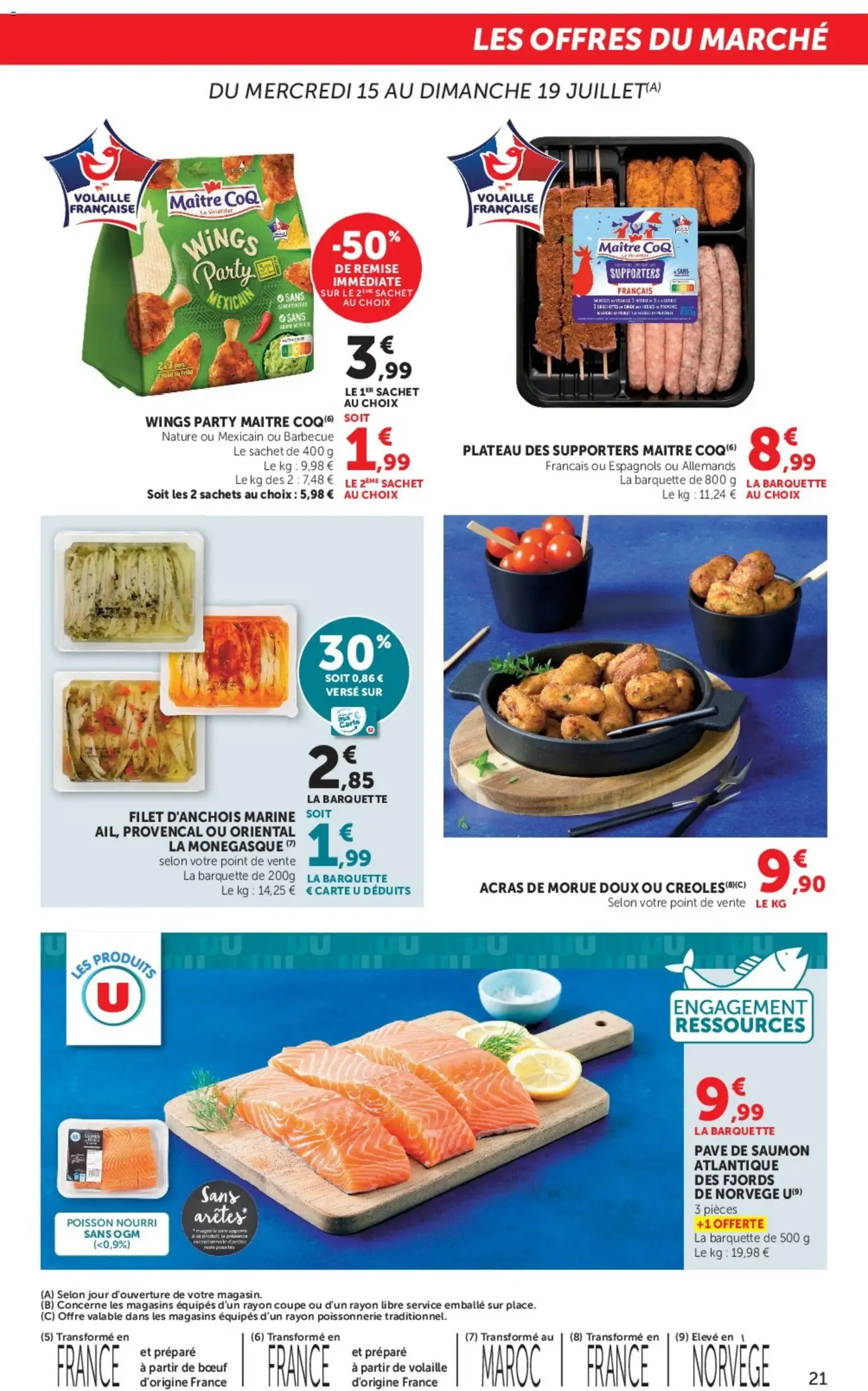 U Express catalogue - brochure valable à partir du 15/07/2026, page 21 sur 24