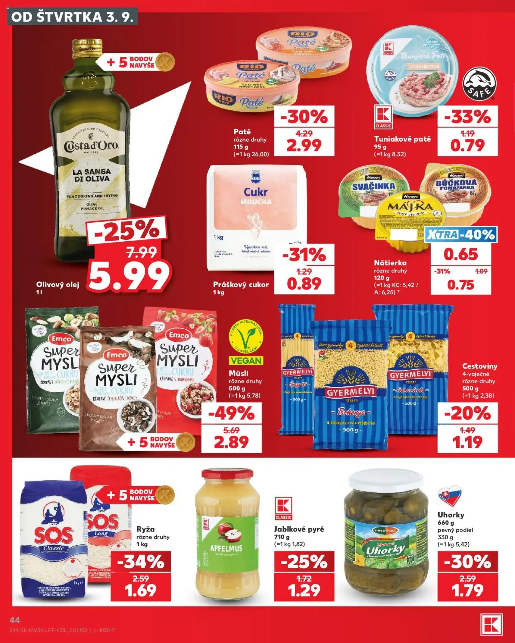 Kaufland leták - platný leták od 03.09.2026 strana 44 z 80