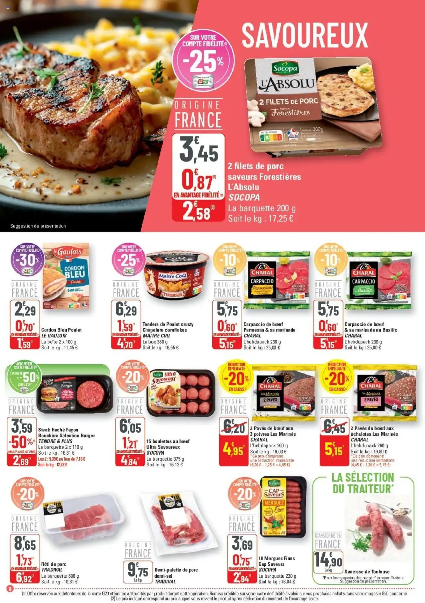 G20 Supermarchés catalogue - brochure valable à partir du 24/09/2025, page 9 sur 21