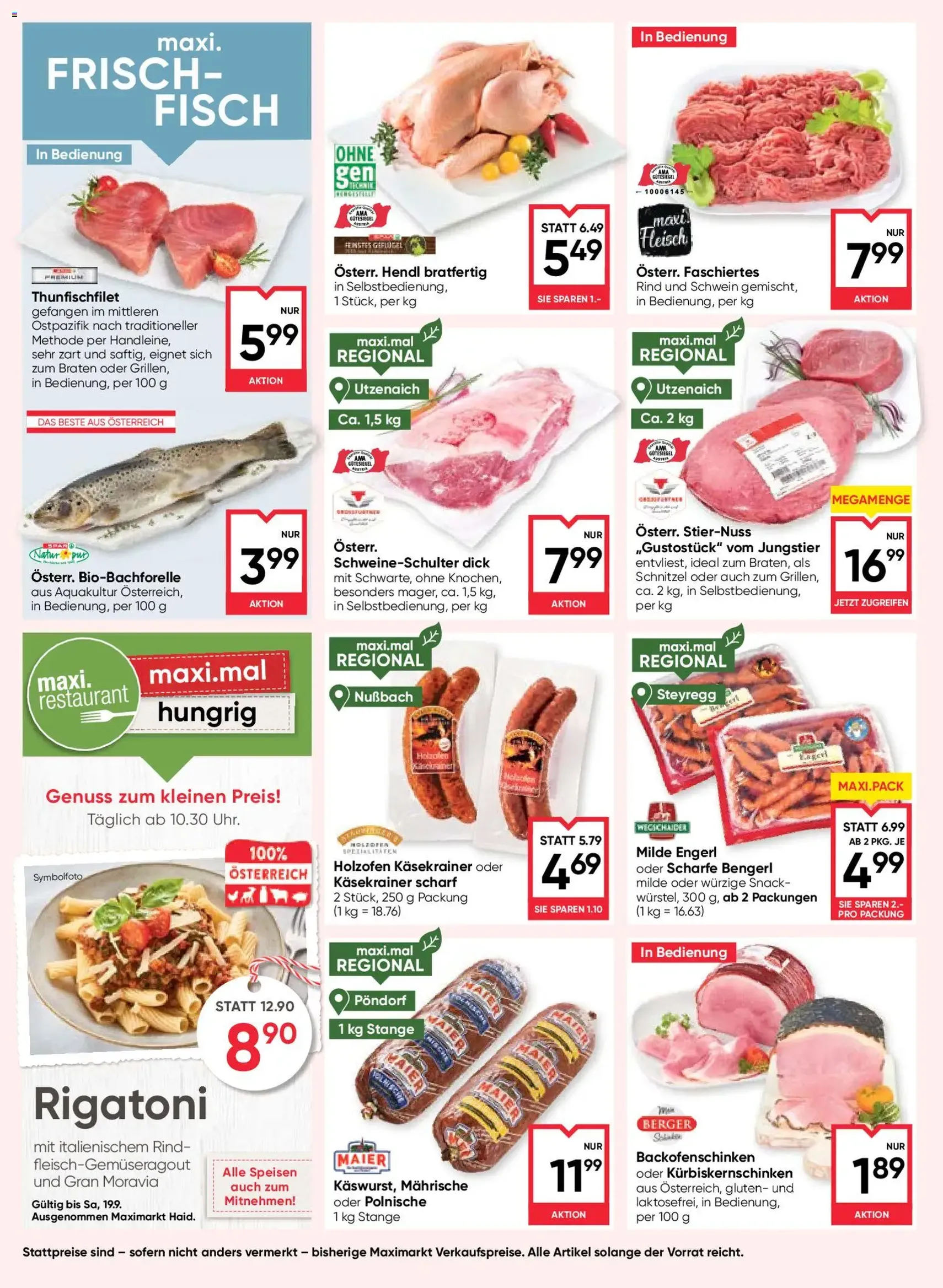 Maximarkt Flugblatt - Gültiger Prospekt ab 17.09.2026, Seite 8 von insgesamt 24