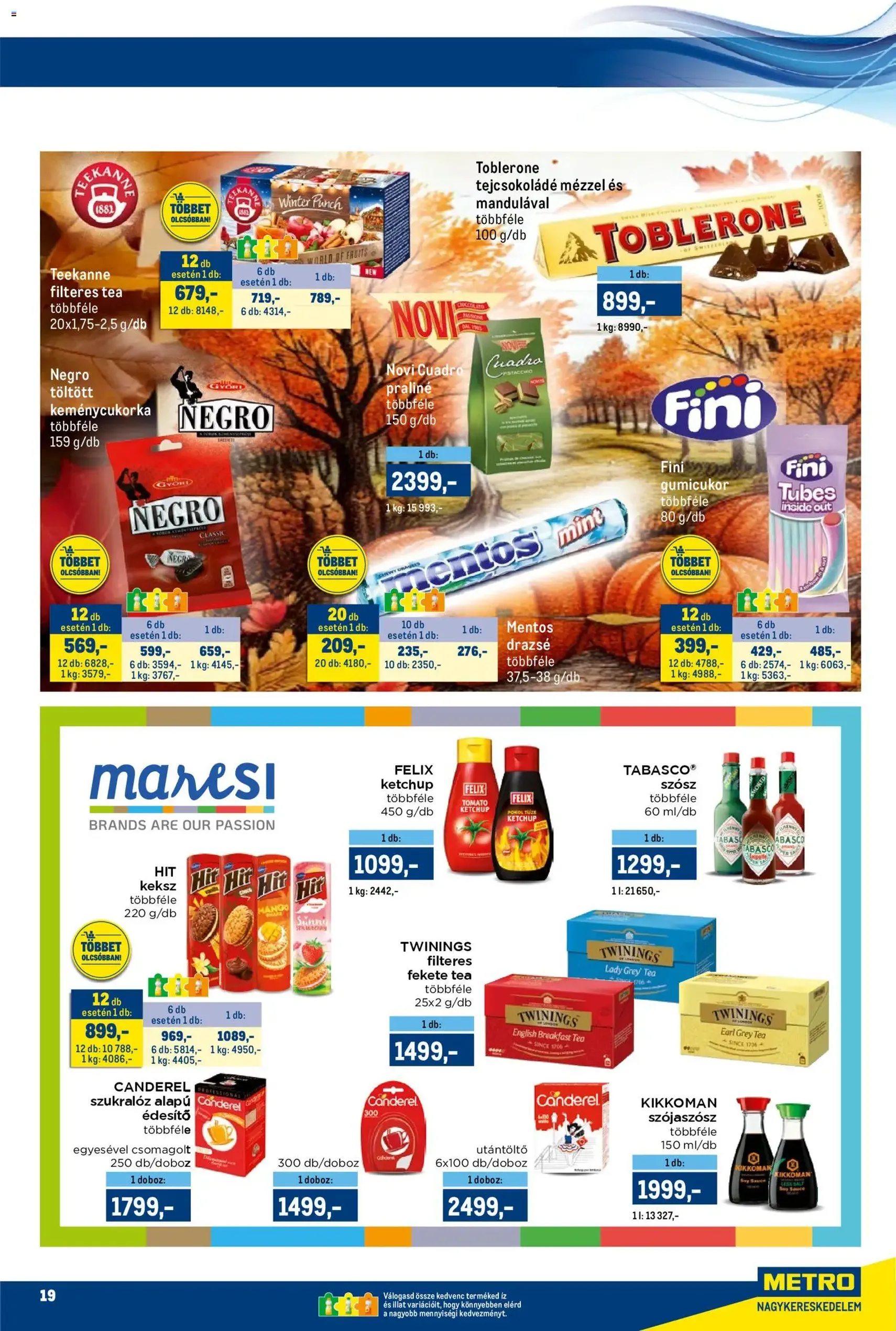 Metro Akciós újság - 2025.11.15. érvényes szórólap 19 oldal 55 oldalból