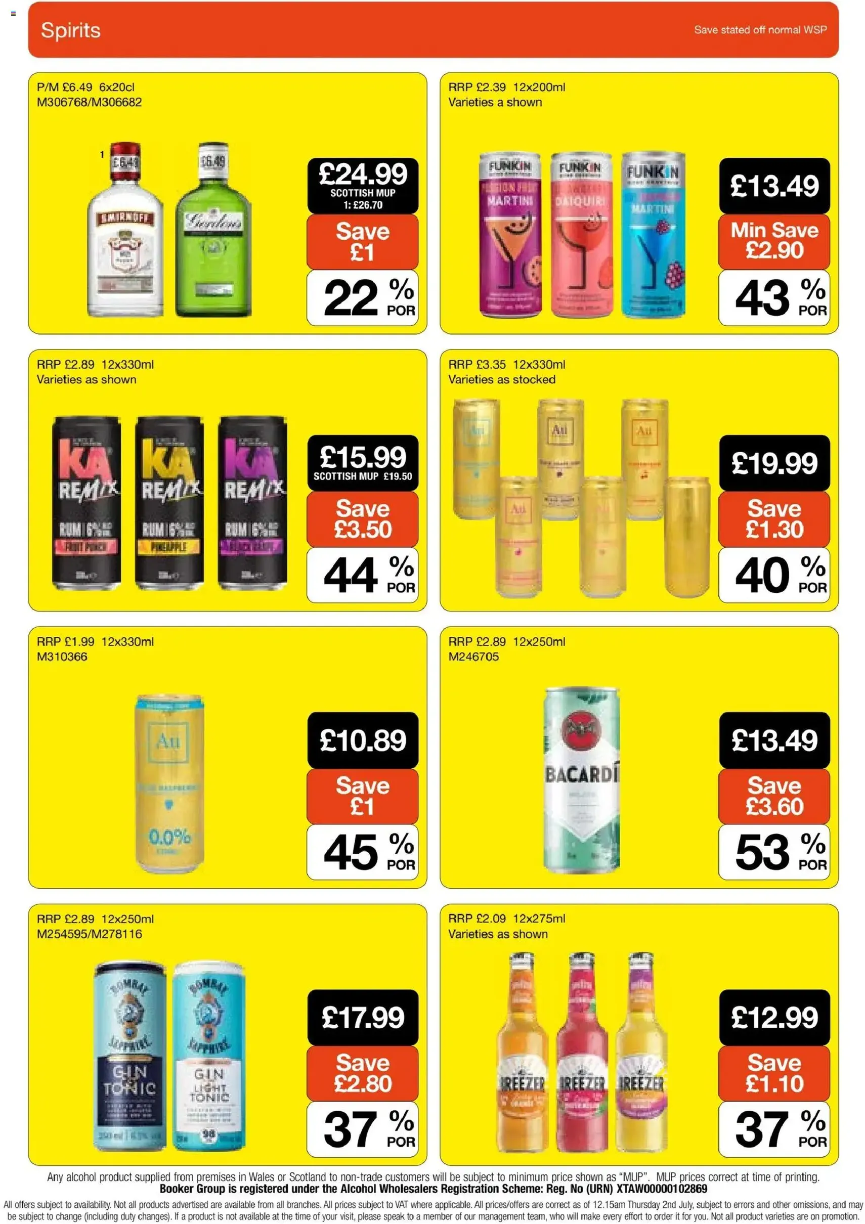 Booker Wholesale - Offers - valid flyer from 22/07/2026, page 16 of 24
