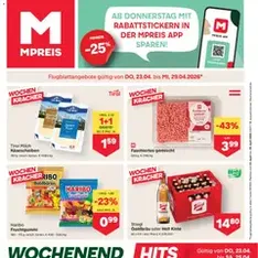 MPREIS Flugblatt - Prospekt Vorschau gültig ab 23.04.2026