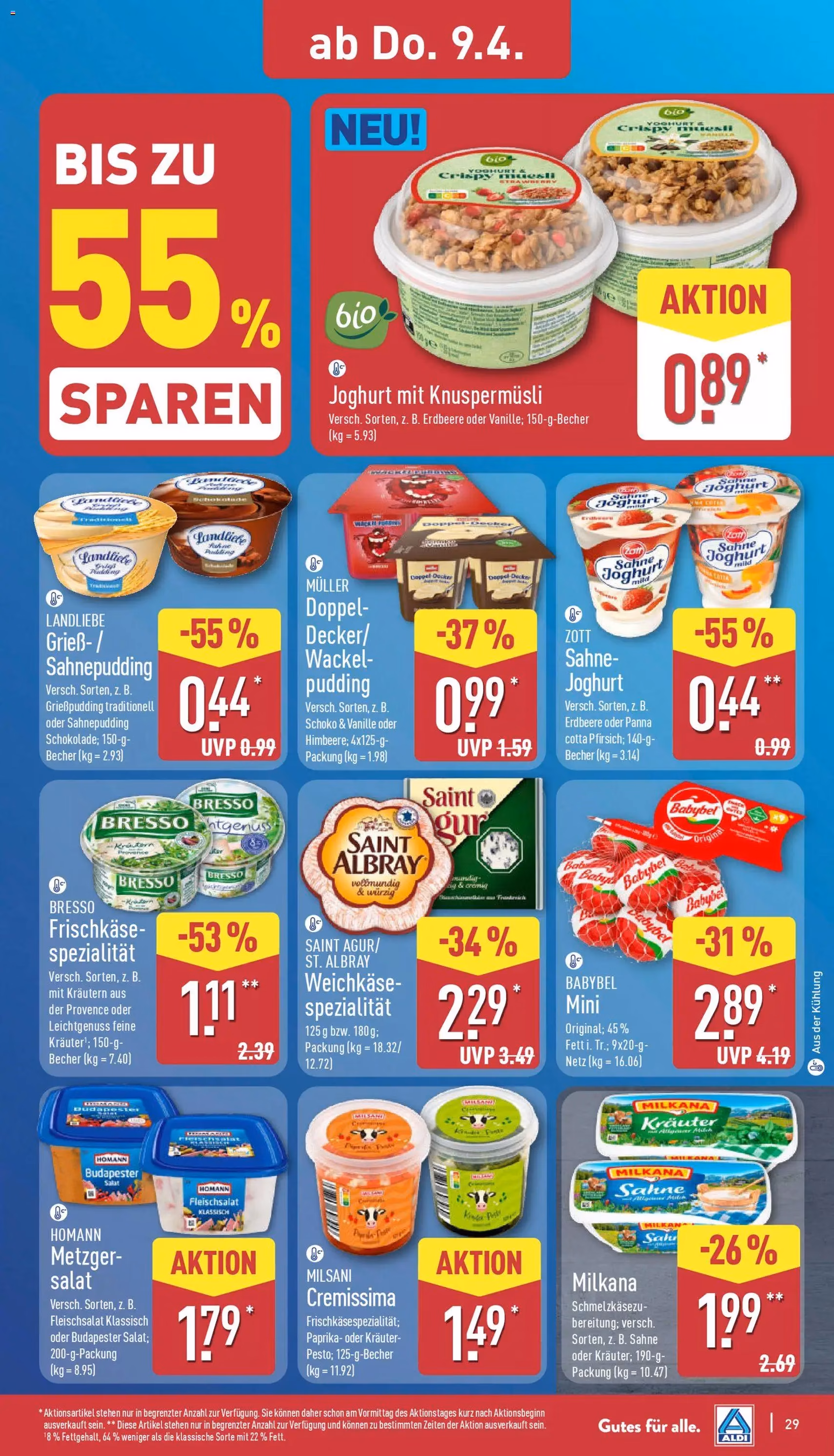 Aldi Prospekt - Gültiger Prospekt ab 07.04.2026, Seite 29 von insgesamt 39